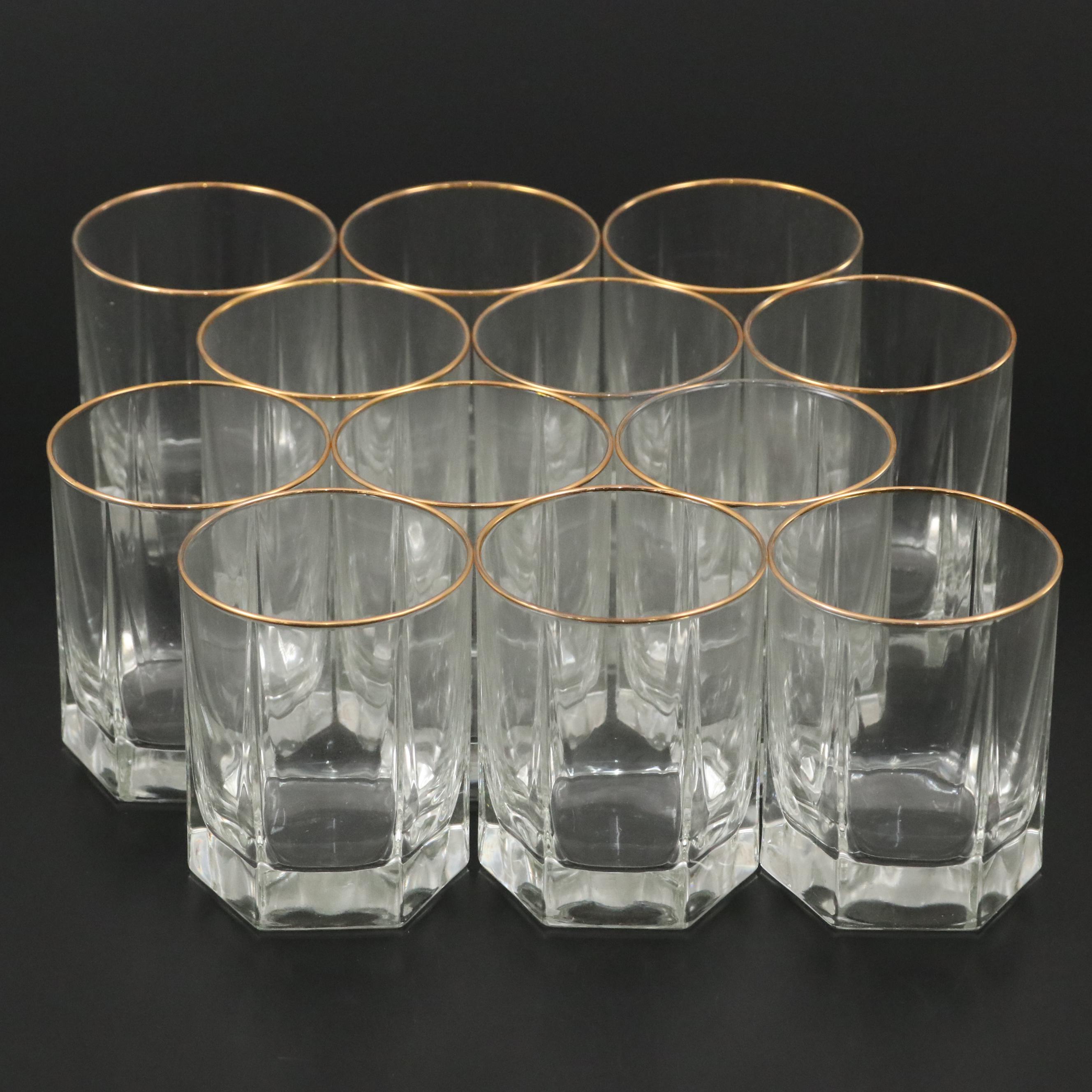 Givenchy "Xeryus" Crystal Old Fashioned Glasses