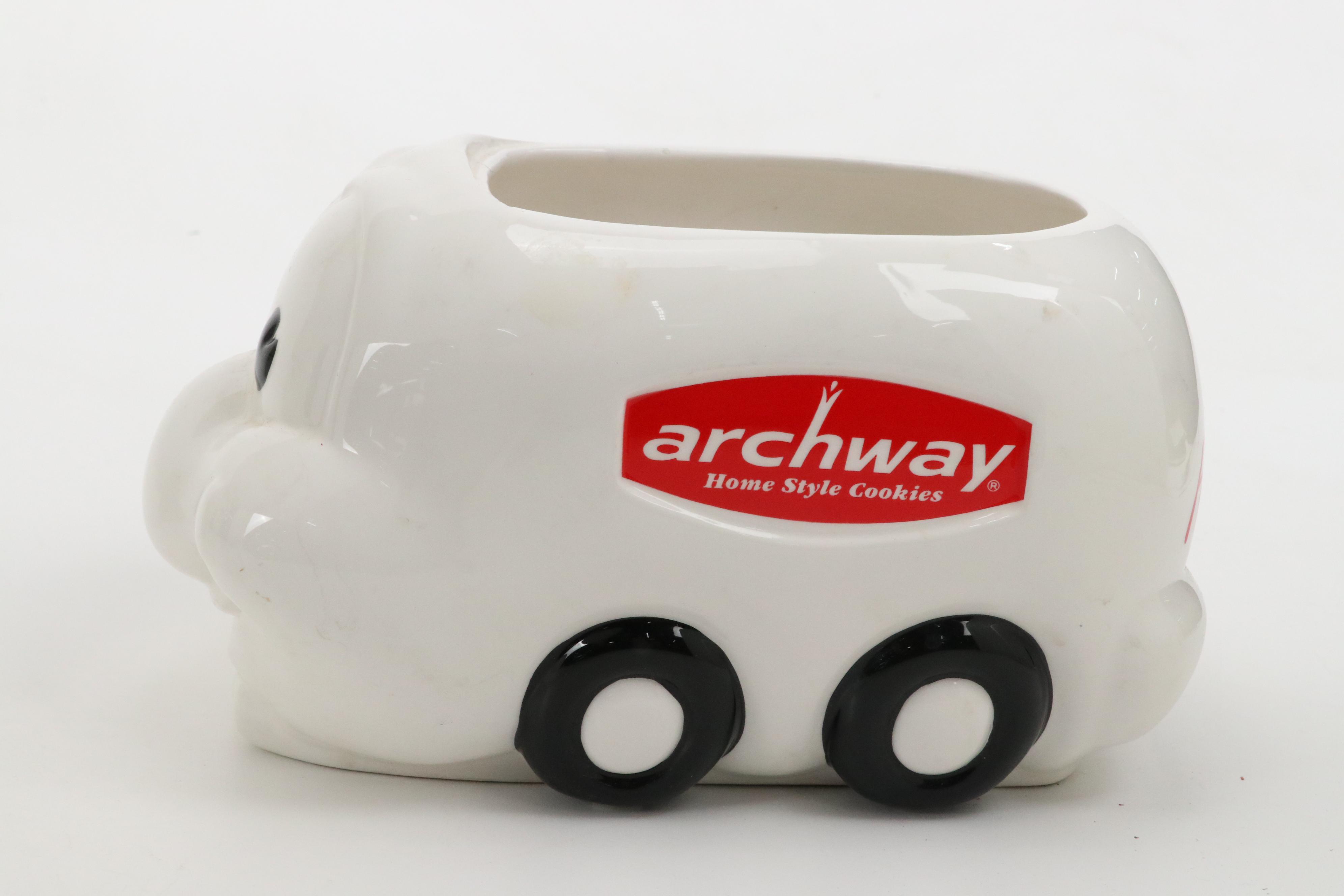 Pillsbury Doughboy Poppin' Fresh Ceramic Cookie Jar with Other Cookie Jars