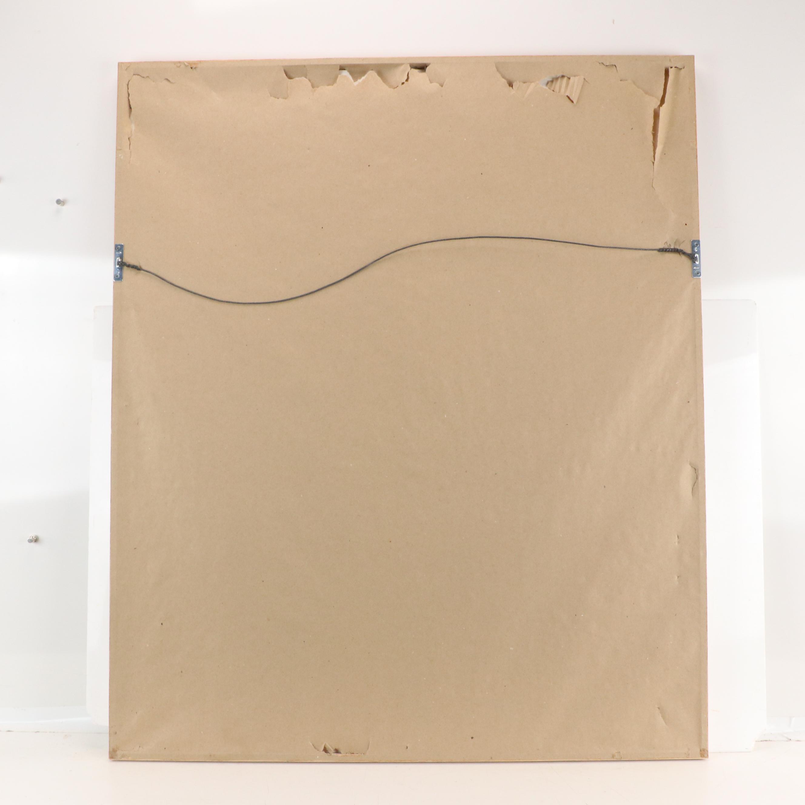 Salvator J. Ingrassia Figural Colored Pencil Drawing, Late 20th Century