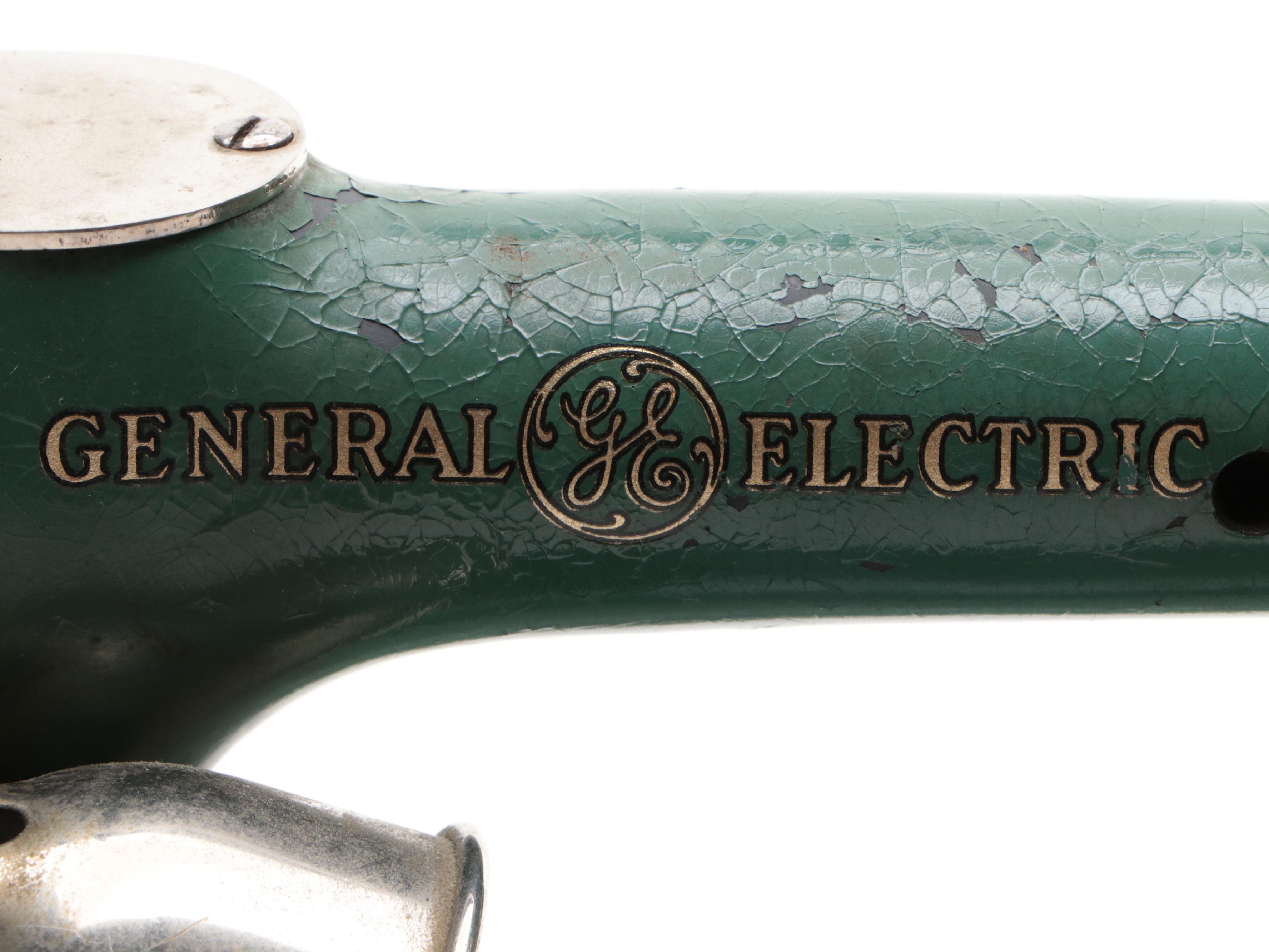 General Electric Model A Sewhandy Sewing Machine with Case and Accessories