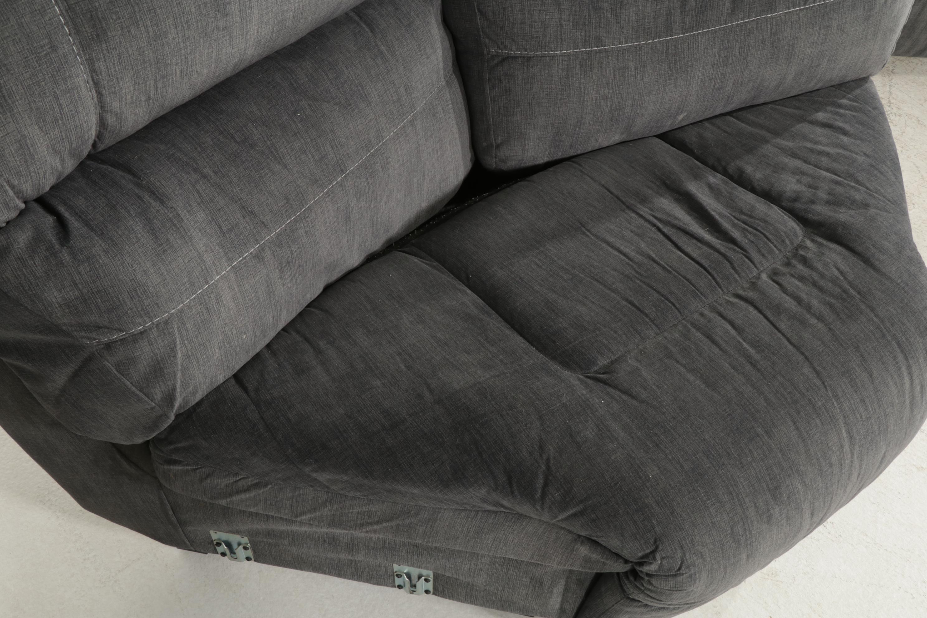 FrontRoom Furnishings Sectional Recliner Sofa