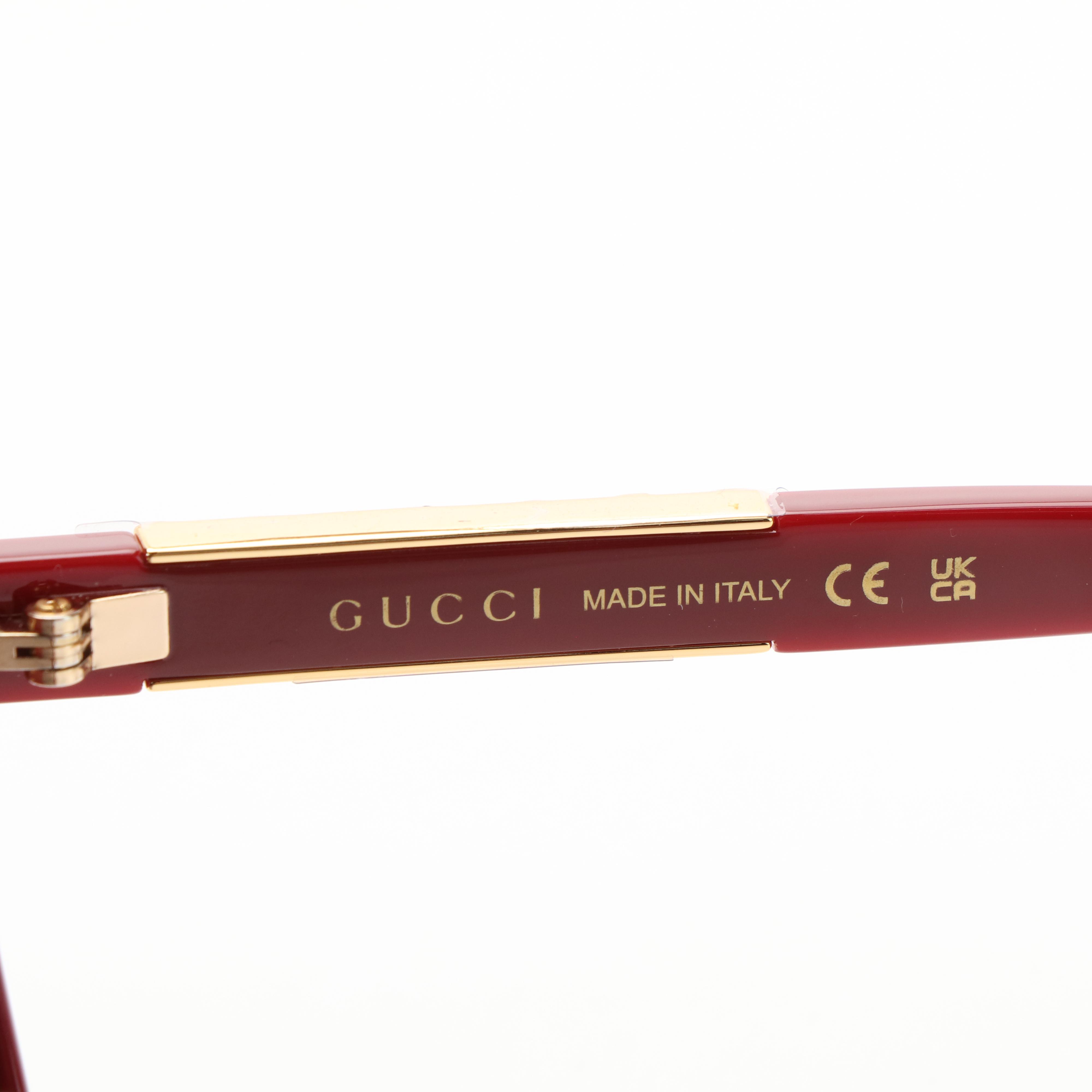 Gucci GG1191SK Round Oversized Red Sunglasses with Case