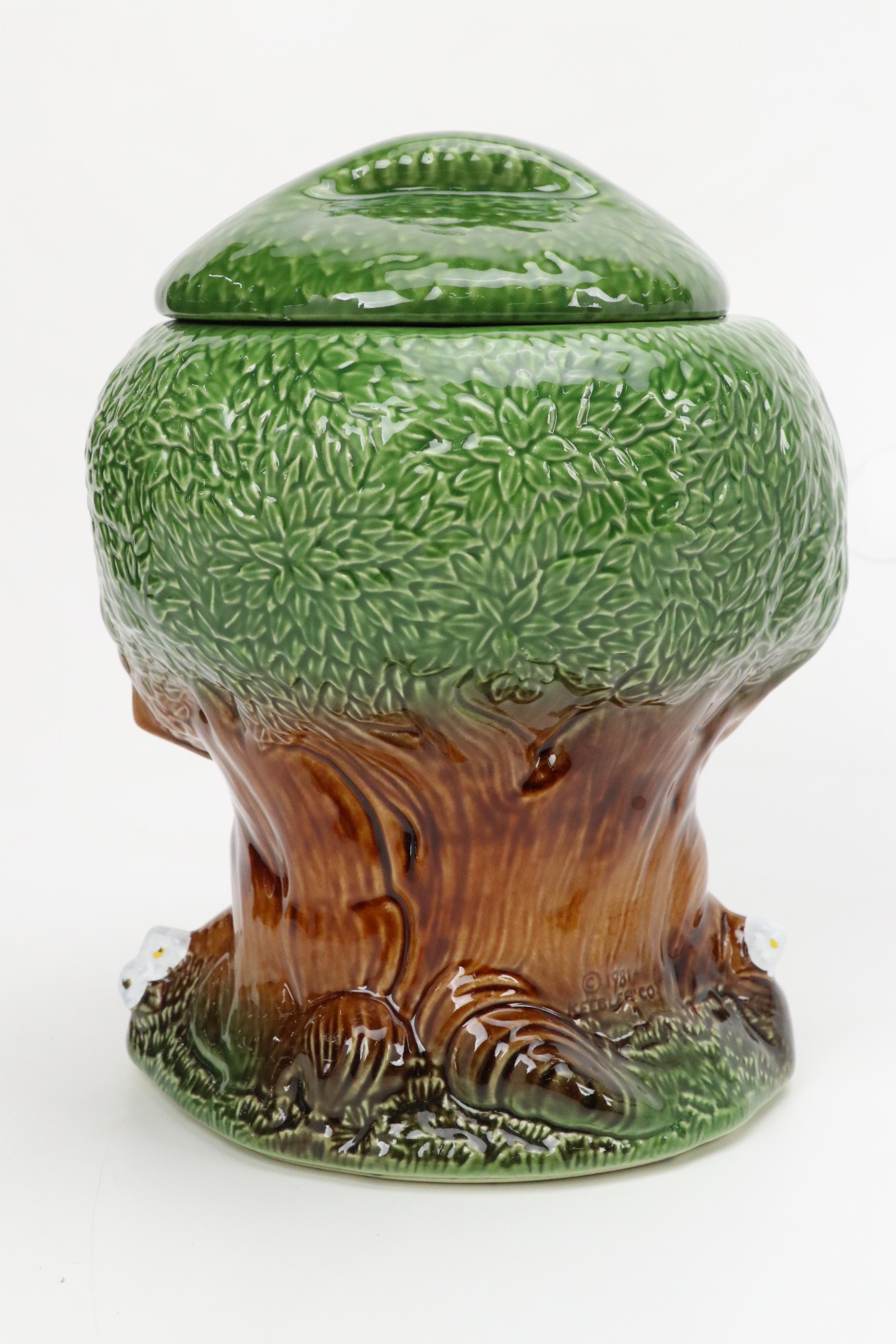 Keebler Co. Ceramic Cookie Jar with Other Cookie Jars, 1981