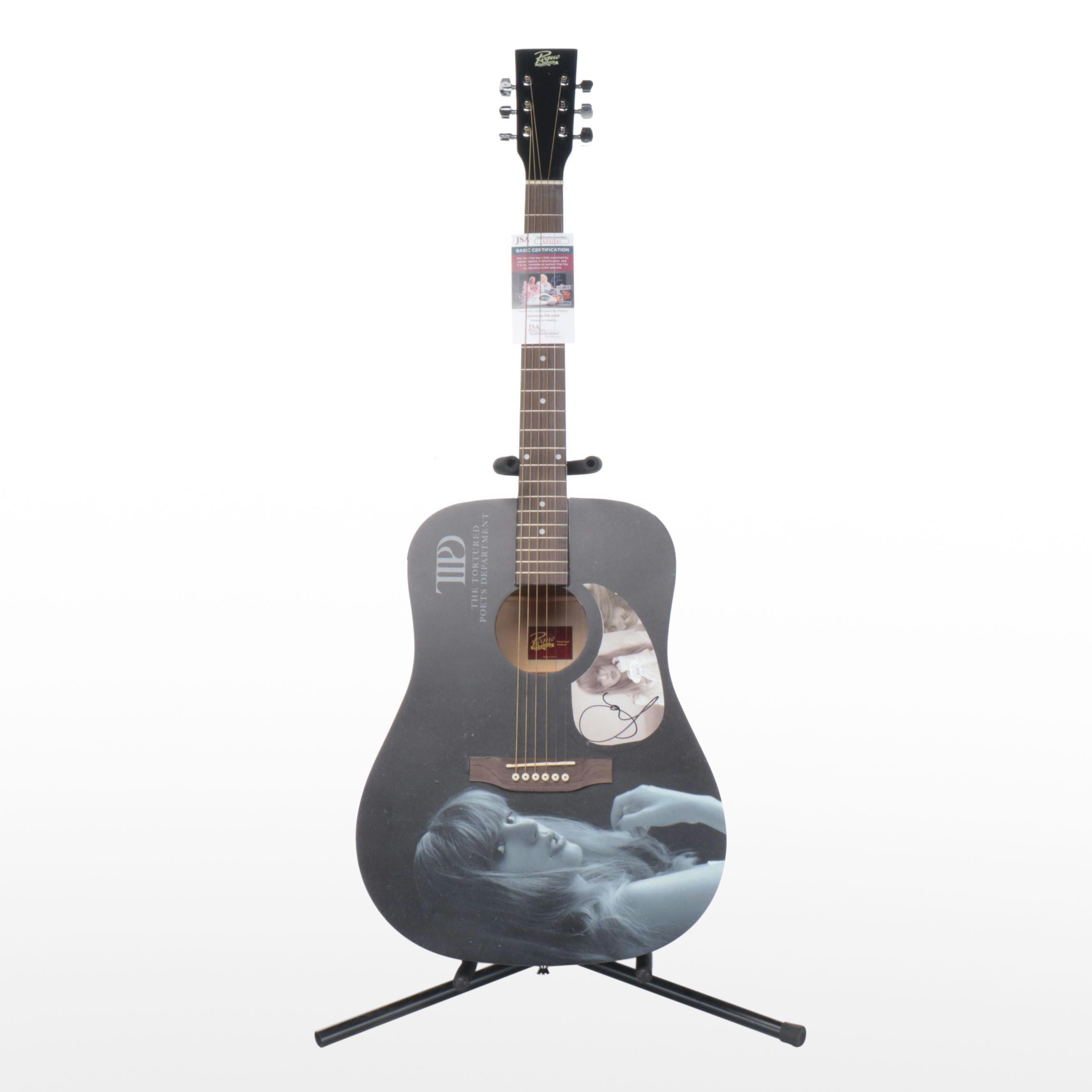 Taylor Swift Decal-Signed Rogue Acoustic Guitar, JSA
