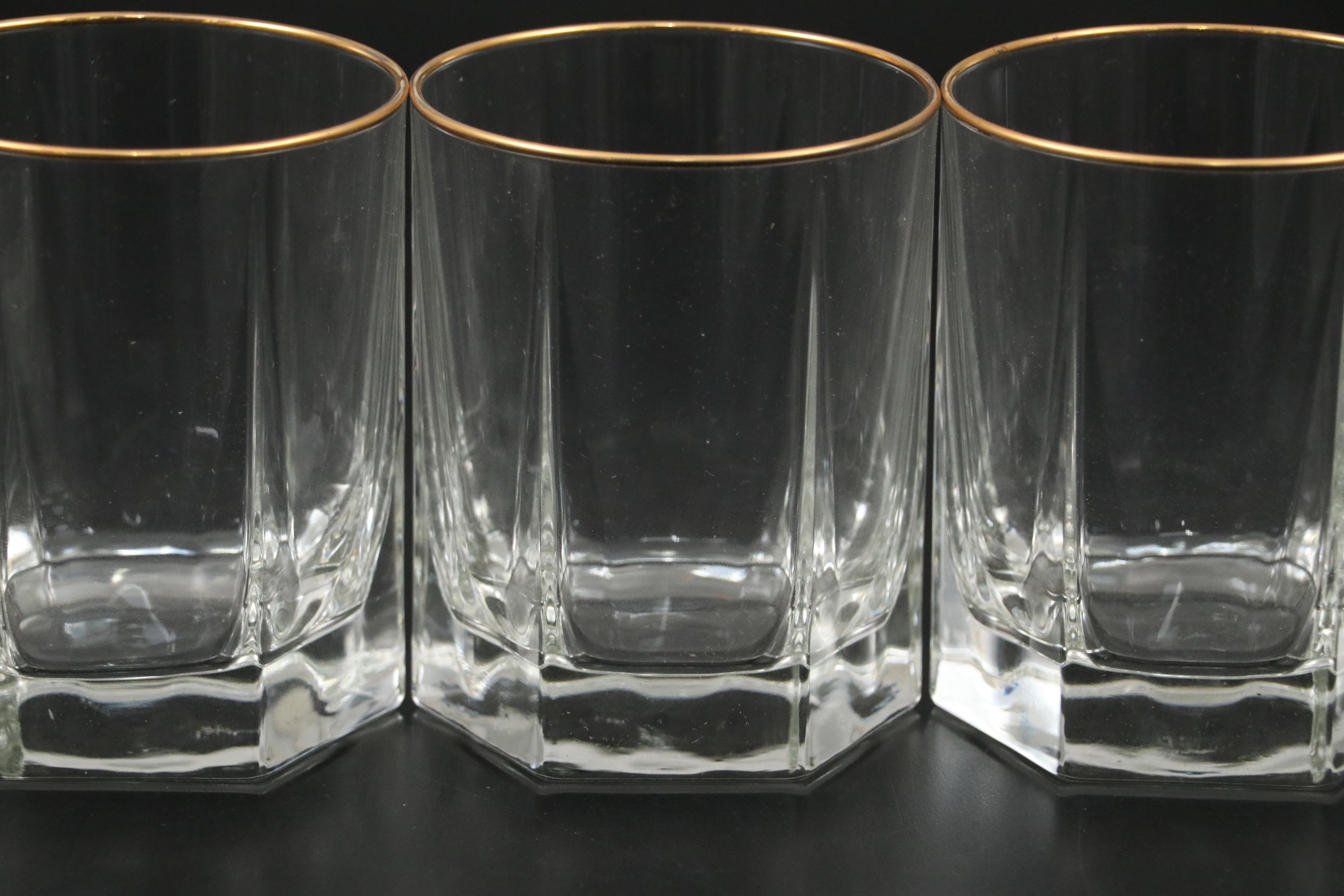 Givenchy "Xeryus" Crystal Old Fashioned Glasses Everything But The House
