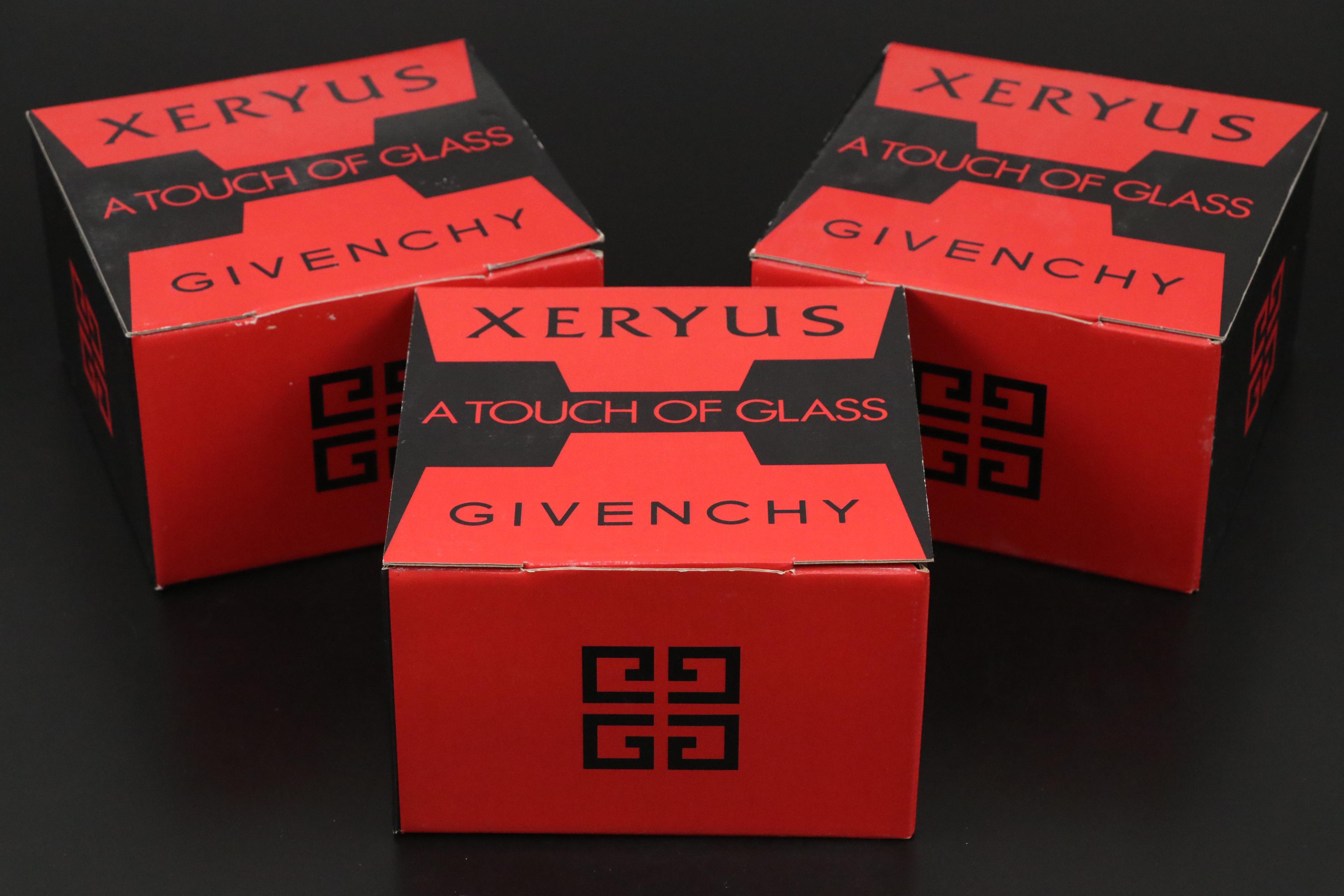 Givenchy "Xeryus" Crystal Old Fashioned Glasses Everything But The House