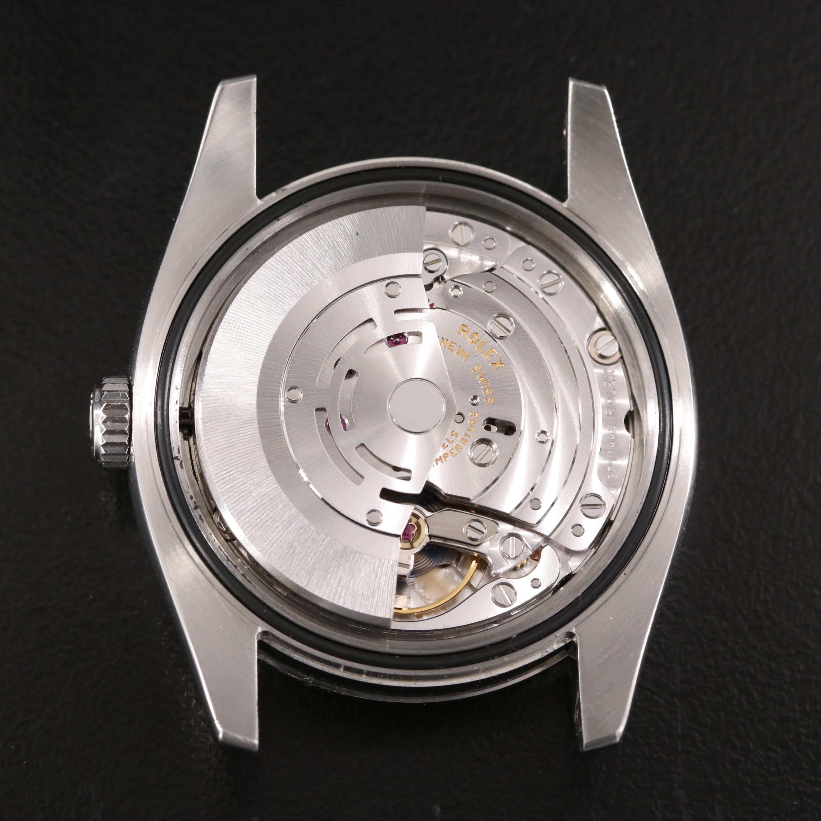 Rolex Datejust Roman Salmon Dial Stainless Steel Watch