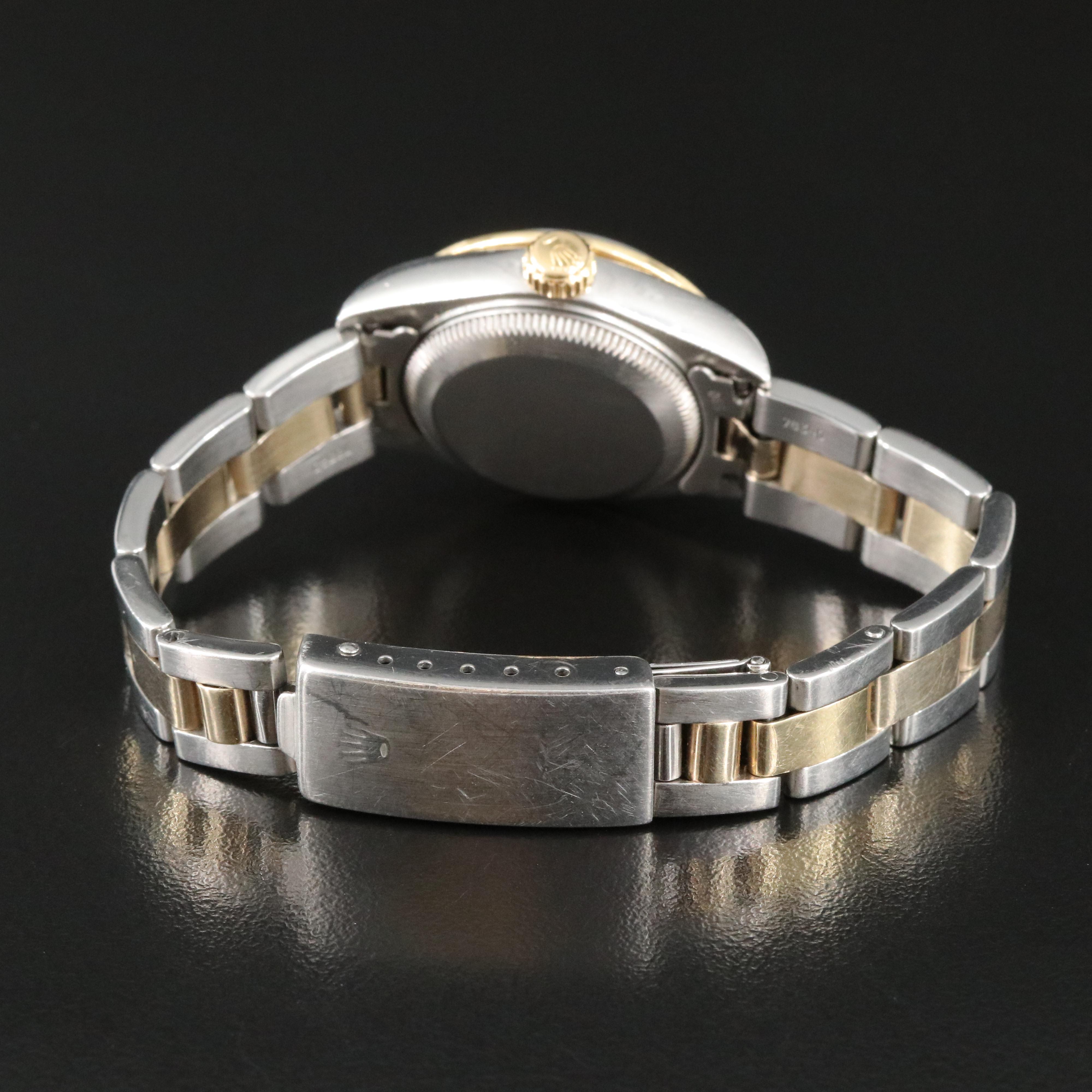 1993 Rolex Custom Diamond Dial and Bezel Datejust Watch