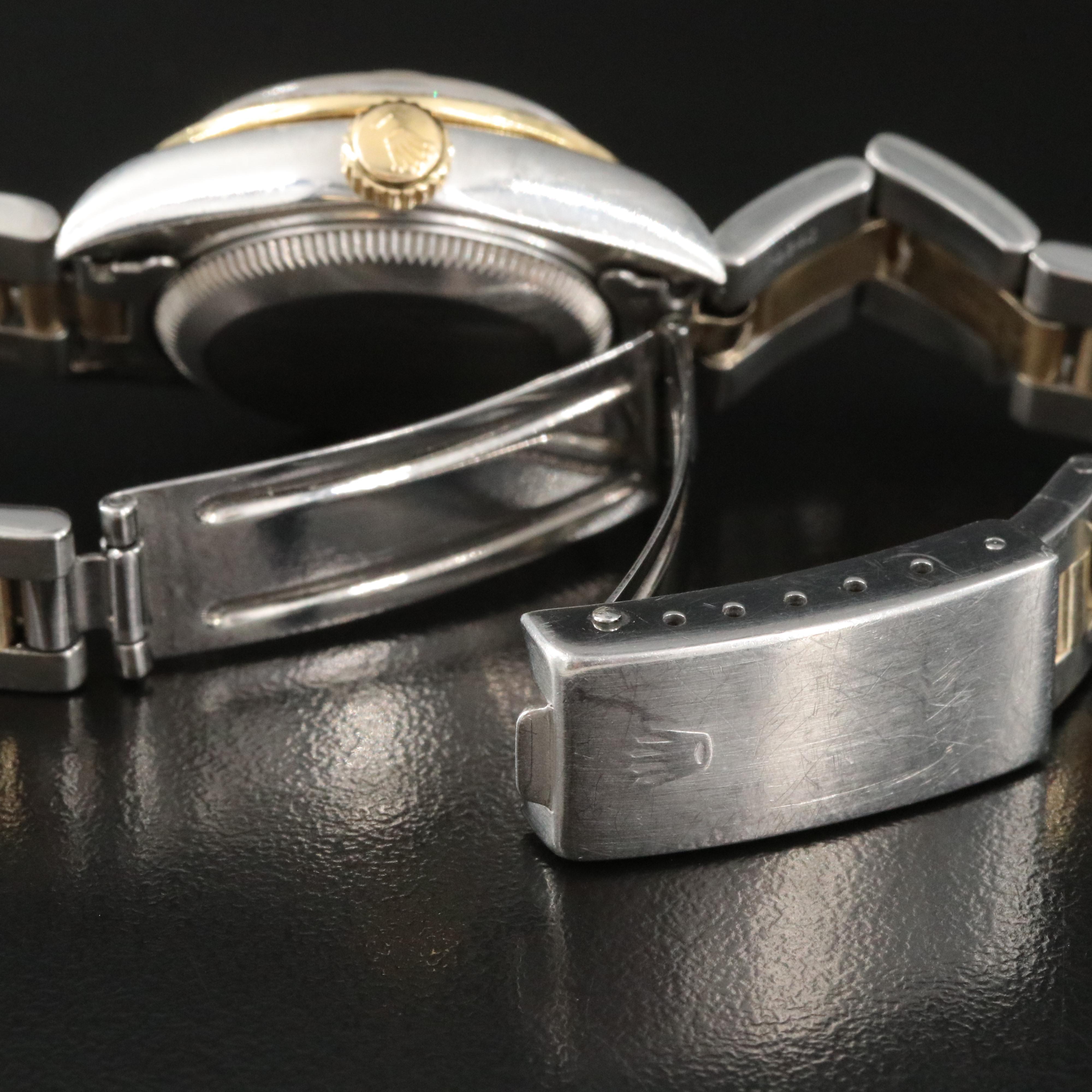 1993 Rolex Custom Diamond Dial and Bezel Datejust Watch