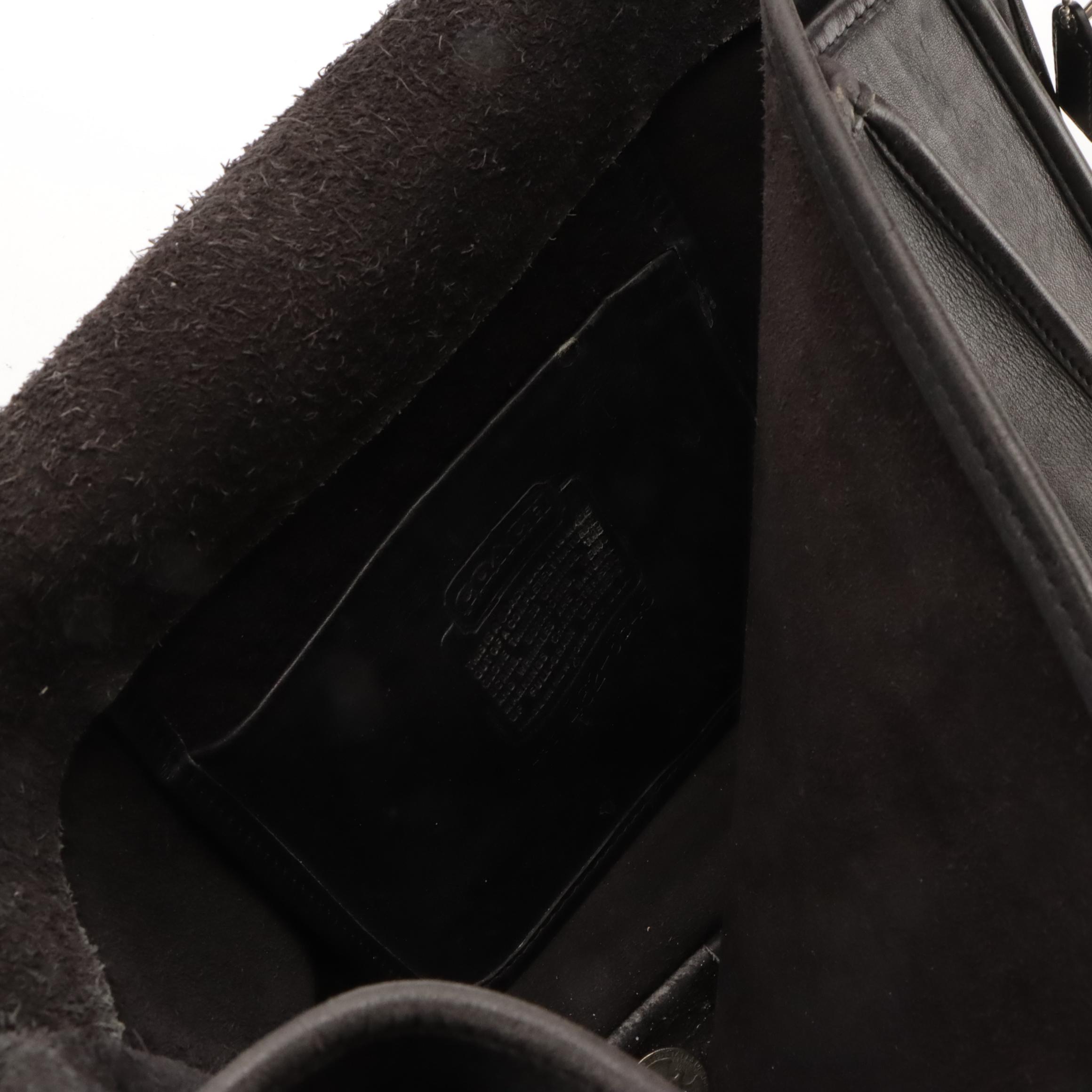 Coach Briefcase in Glove-Tanned Cowhide, Made in NYC, 1970s