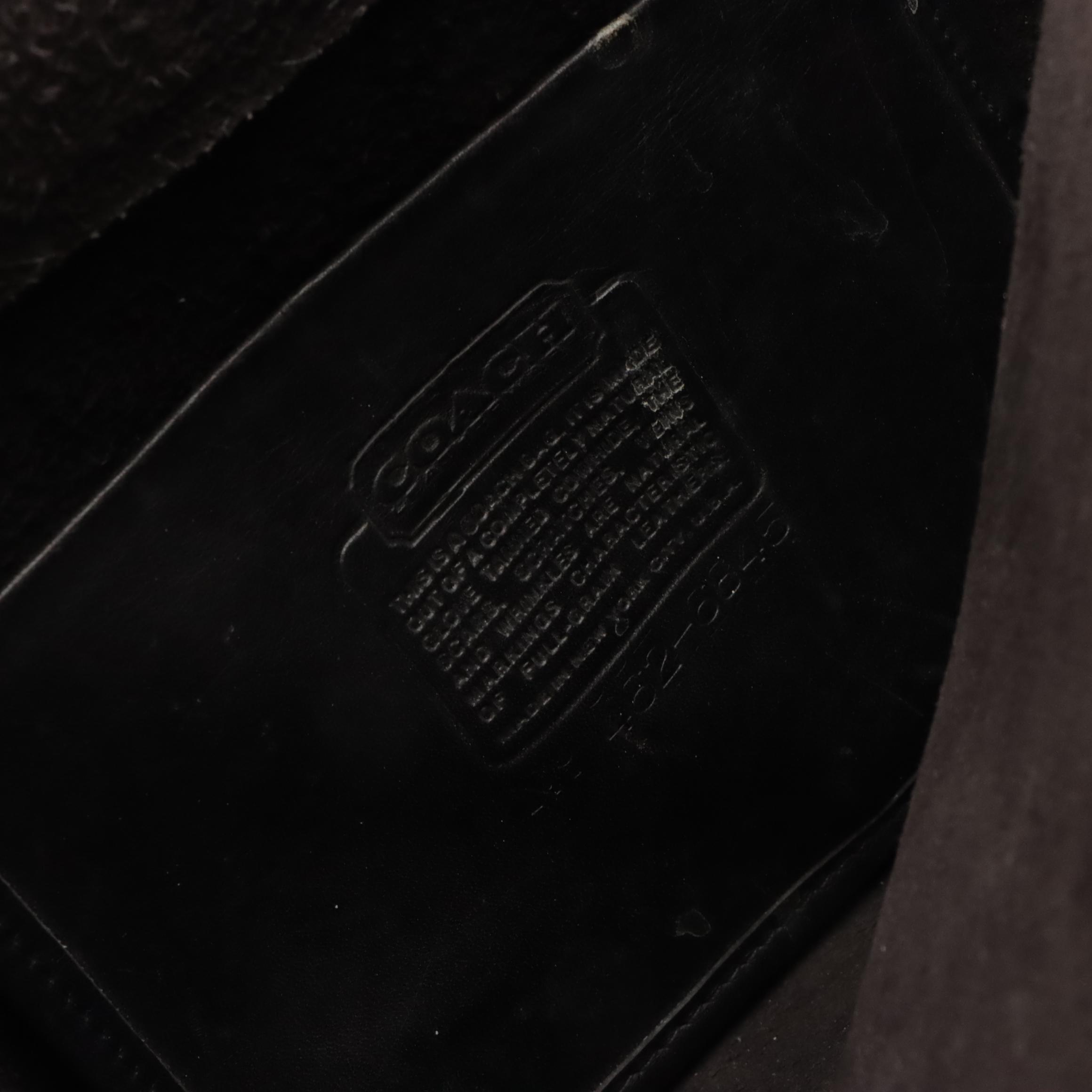 Coach Briefcase in Glove-Tanned Cowhide, Made in NYC, 1970s