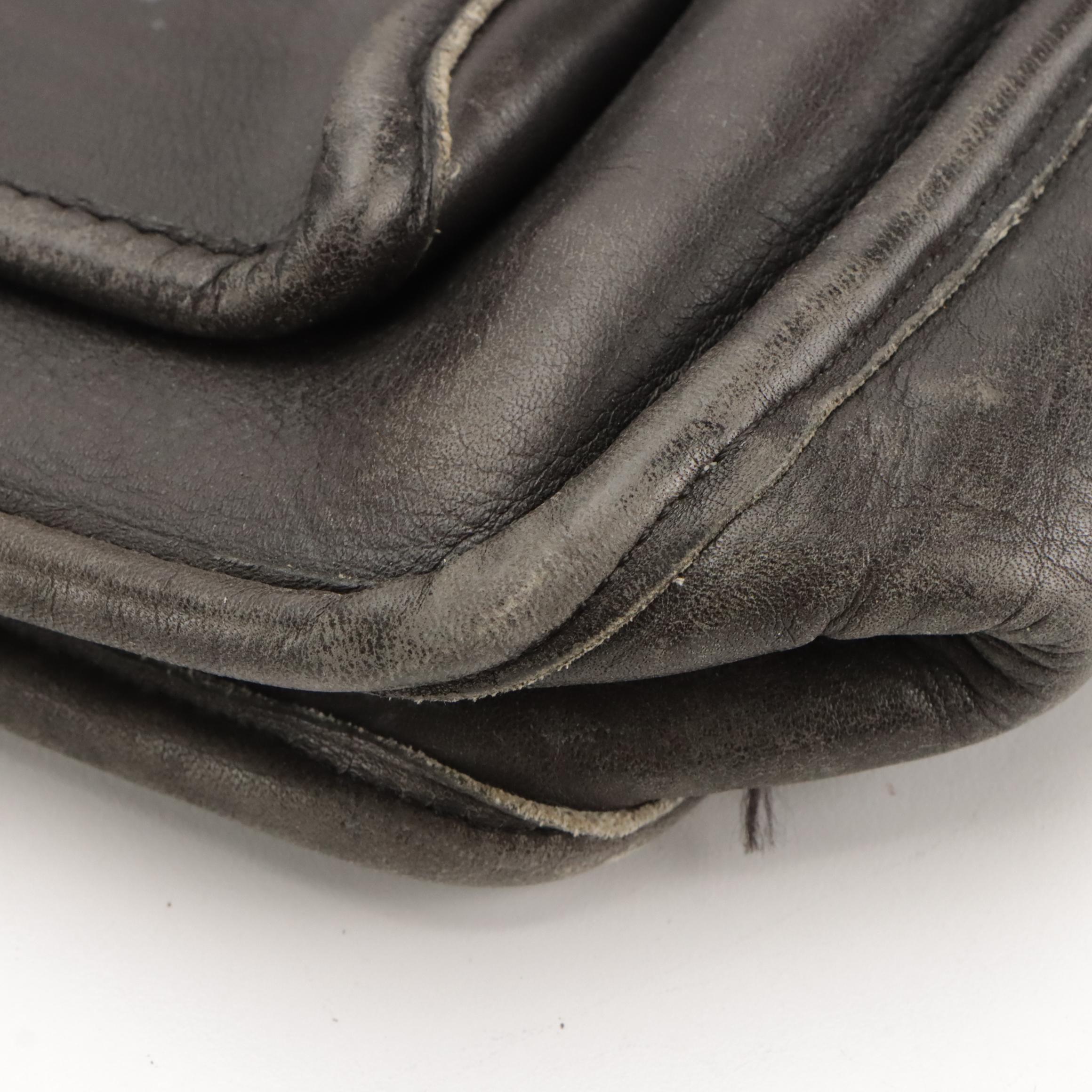 Coach Briefcase in Glove-Tanned Cowhide, Made in NYC, 1970s