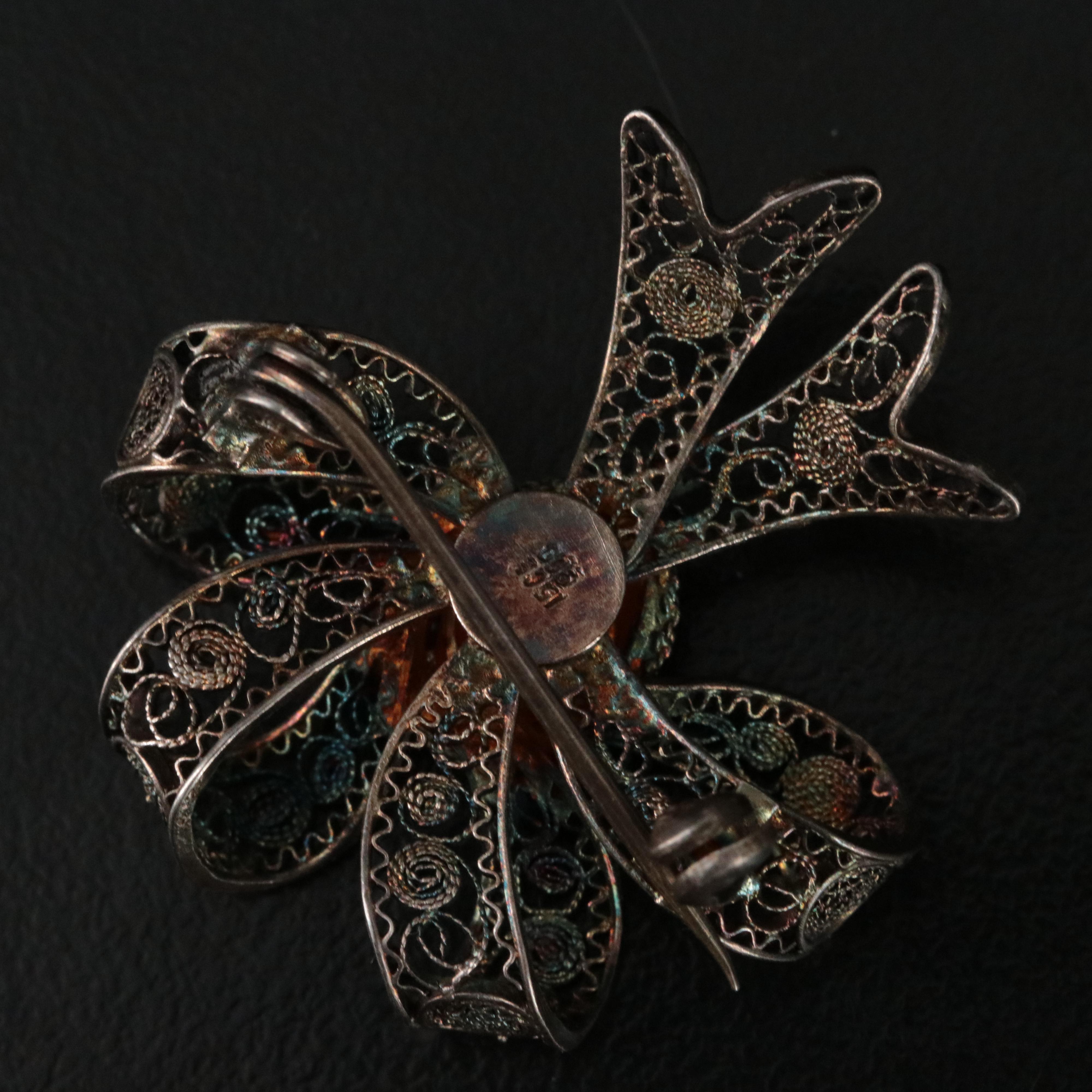 Vintage and Antique Shell Cameo Jewelry Including Sterling and 800 Silver