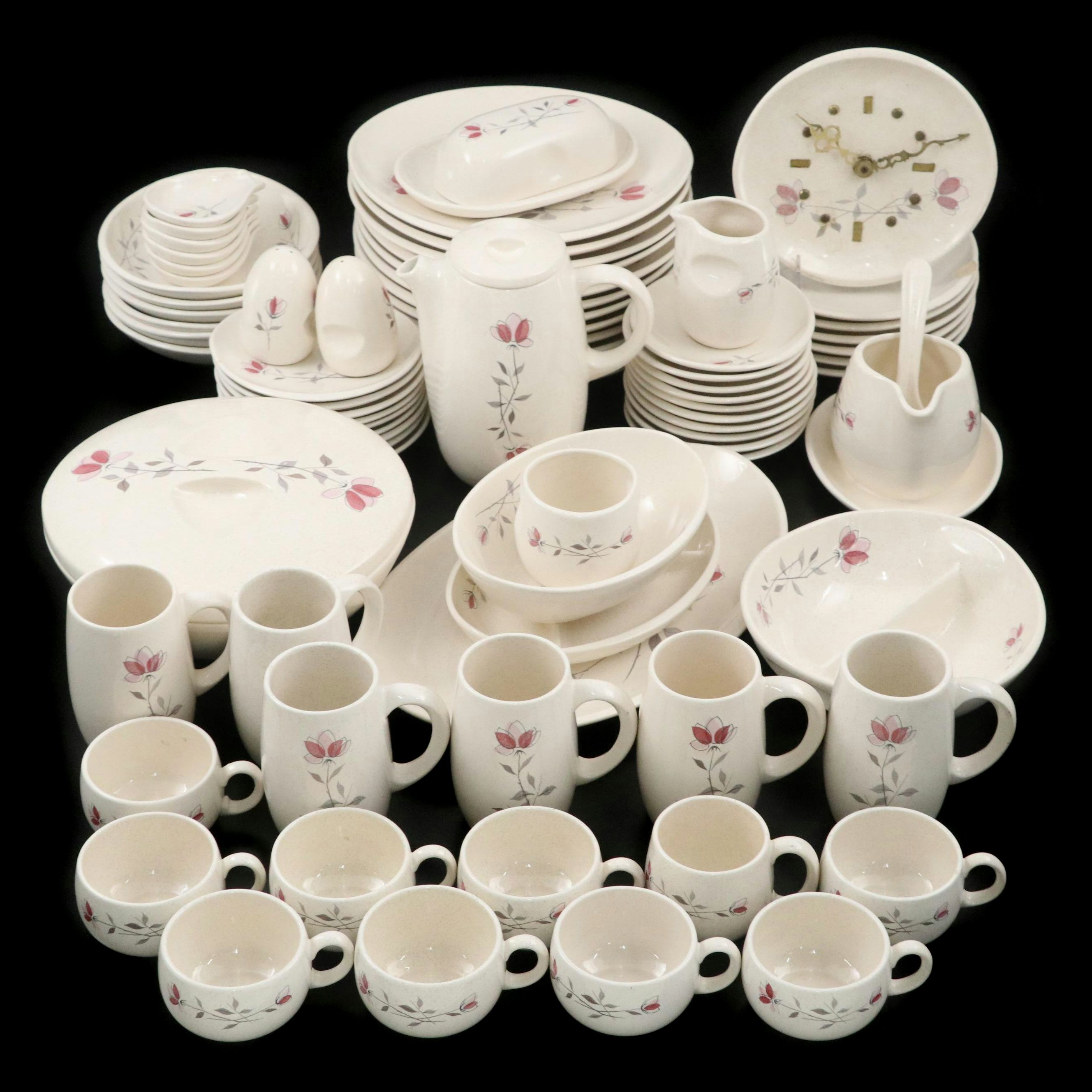 Franciscan "Duet" Stoneware Dinnerware and Décor, 1956-1967