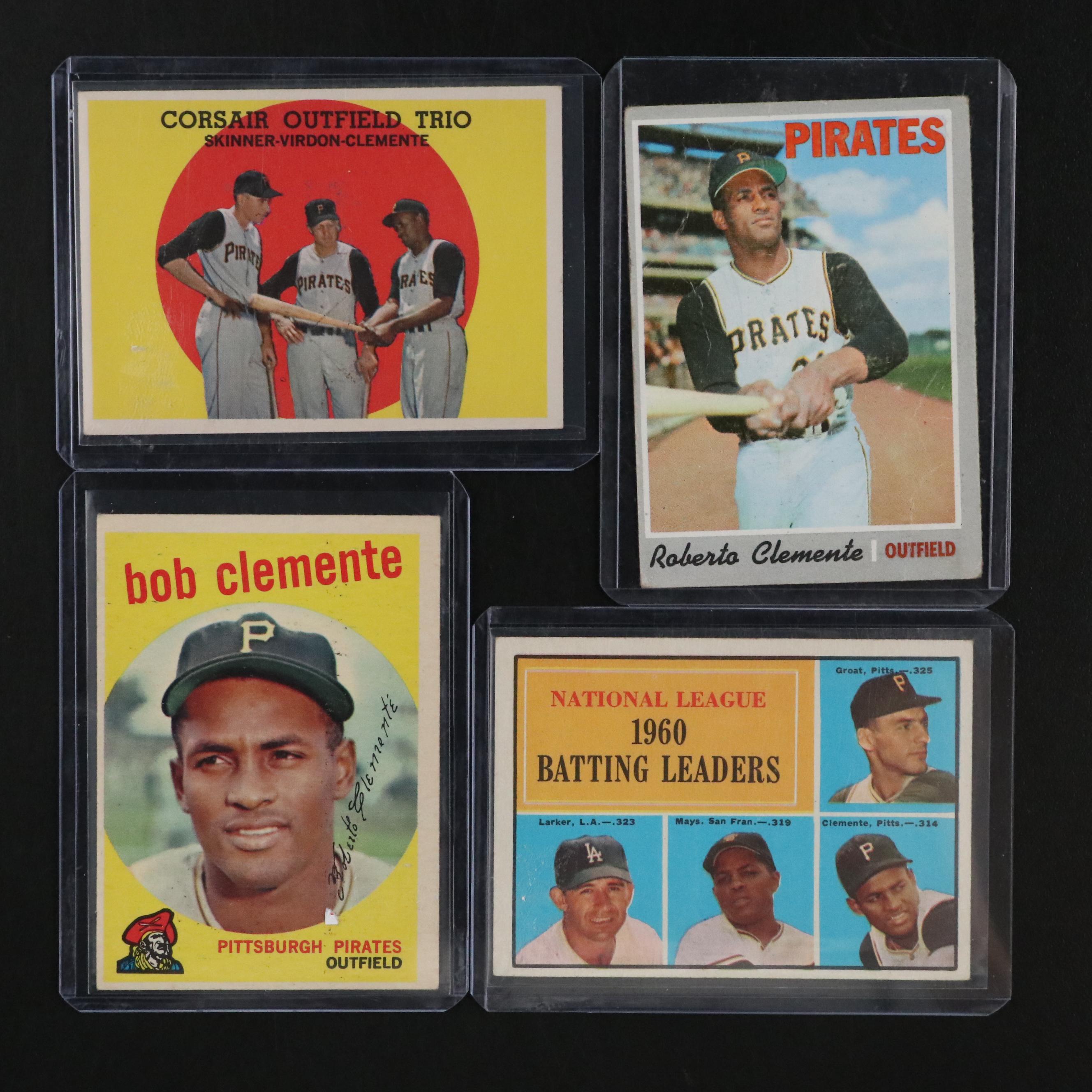 1959 Topps with Other Roberto Clemente Baseball Cards