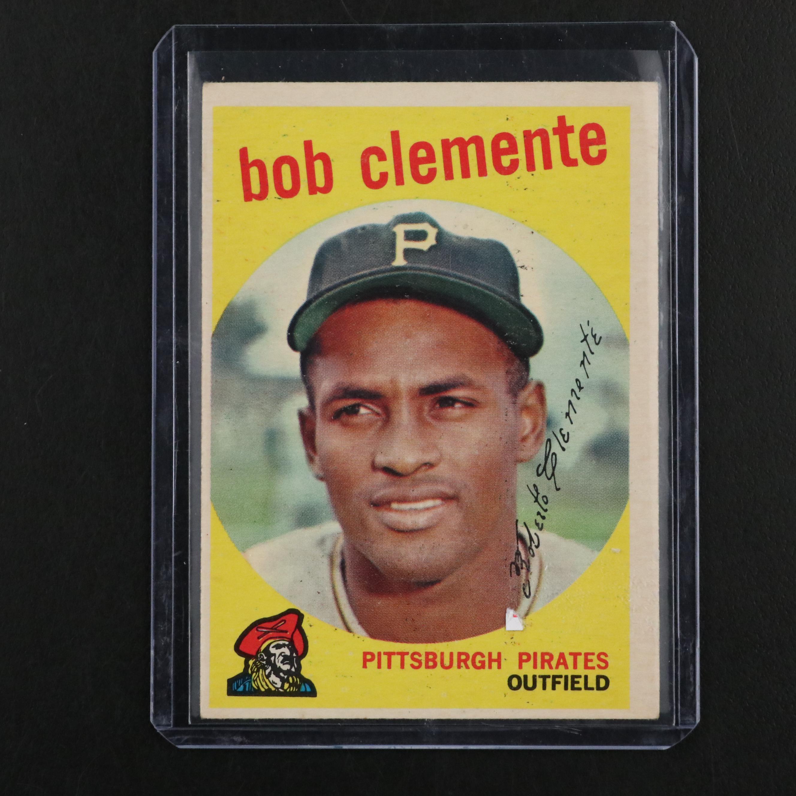 1959 Topps with Other Roberto Clemente Baseball Cards