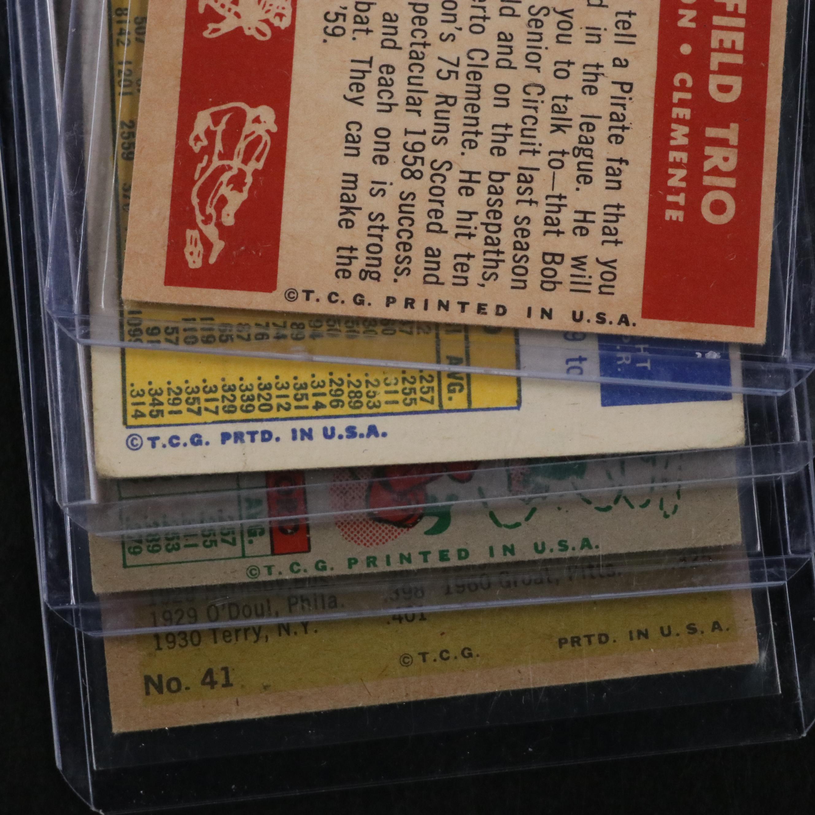 1959 Topps with Other Roberto Clemente Baseball Cards