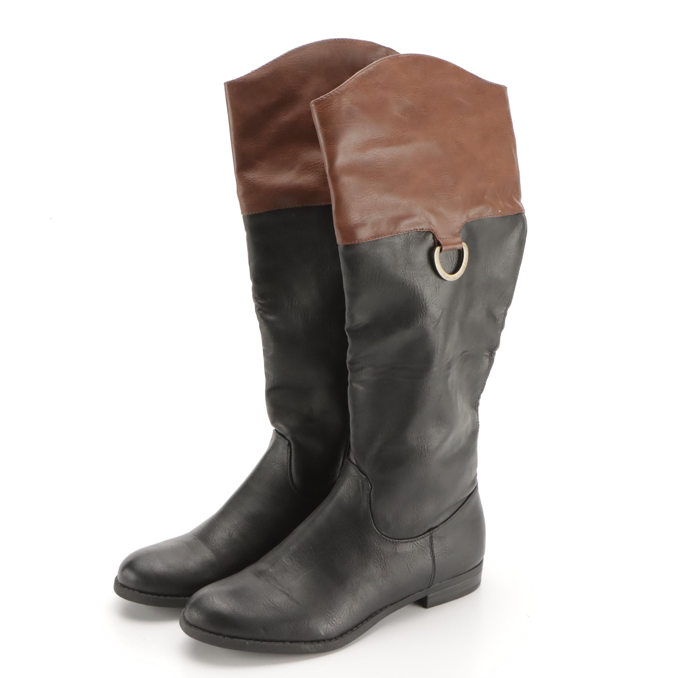 Gianna Bini, Merona and Other Black and Brown Leather Boots