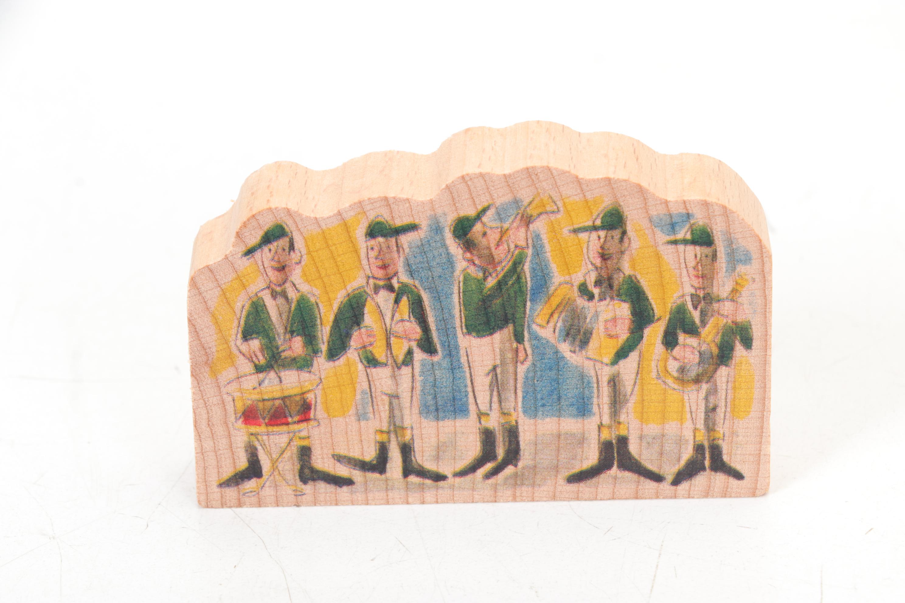 Curious George BRIO Wooden Railway Circus Train Set, Early 2000s