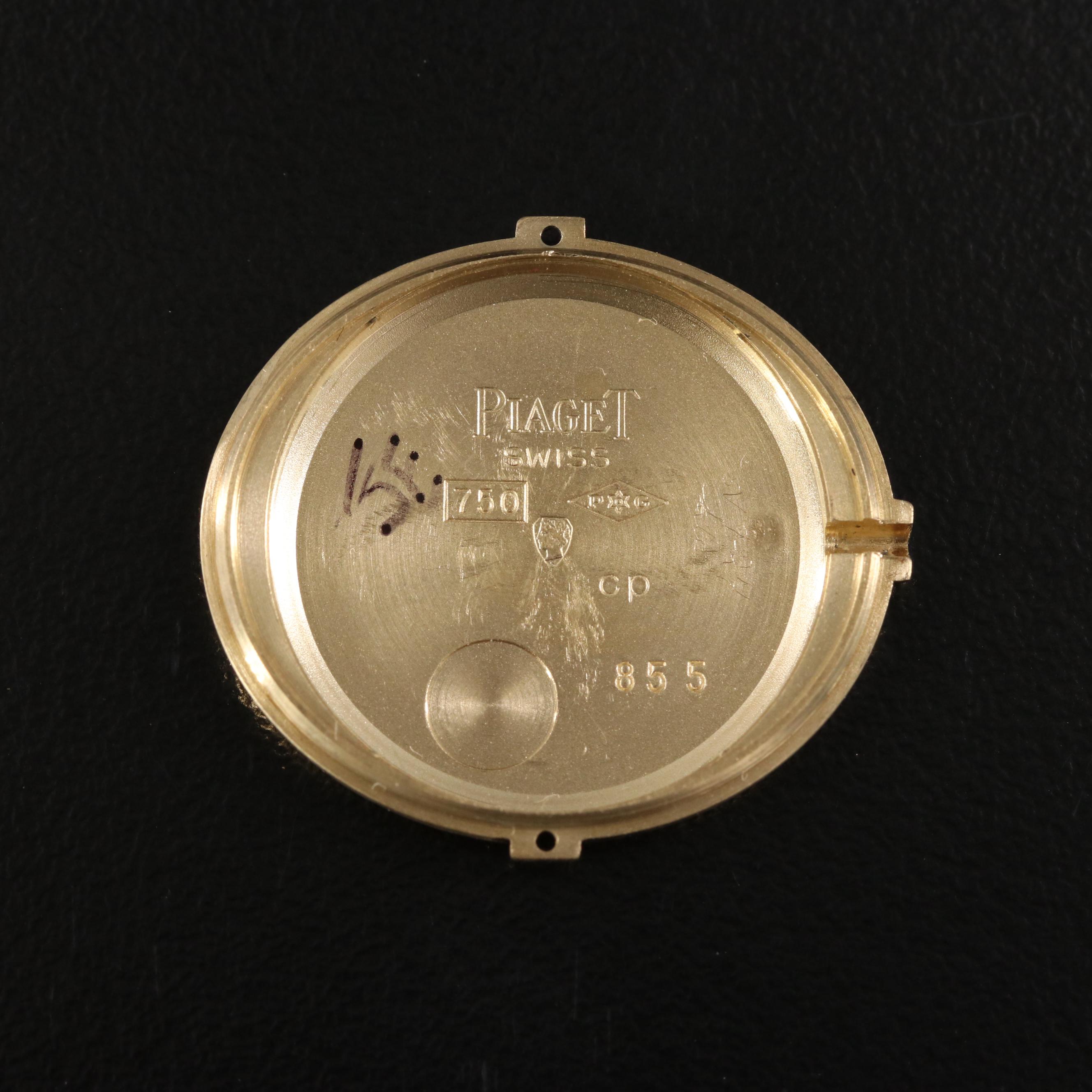 18K Piaget Classique Diamond Watch