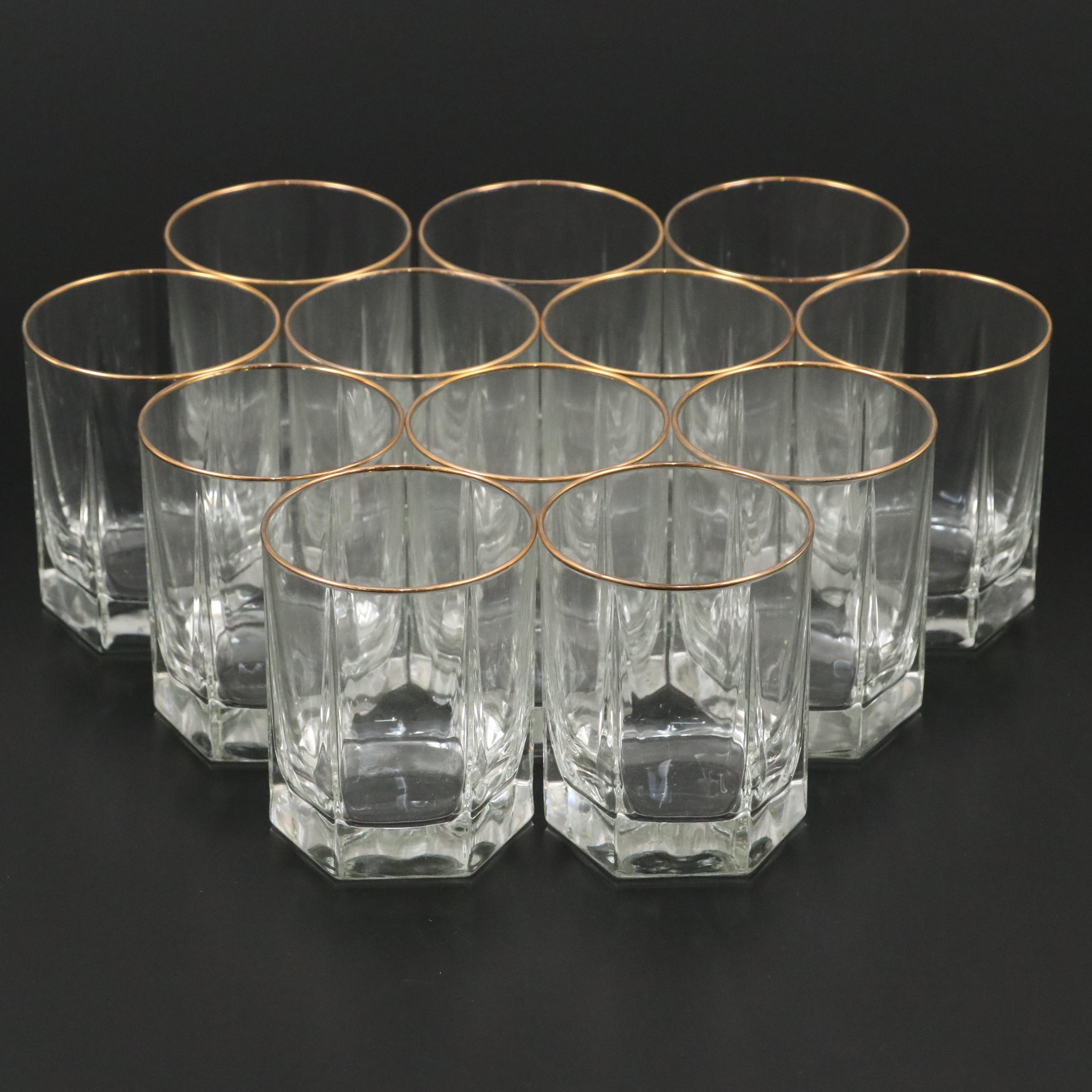 Givenchy "Xeryus" Crystal Old Fashioned Glasses Everything But The House