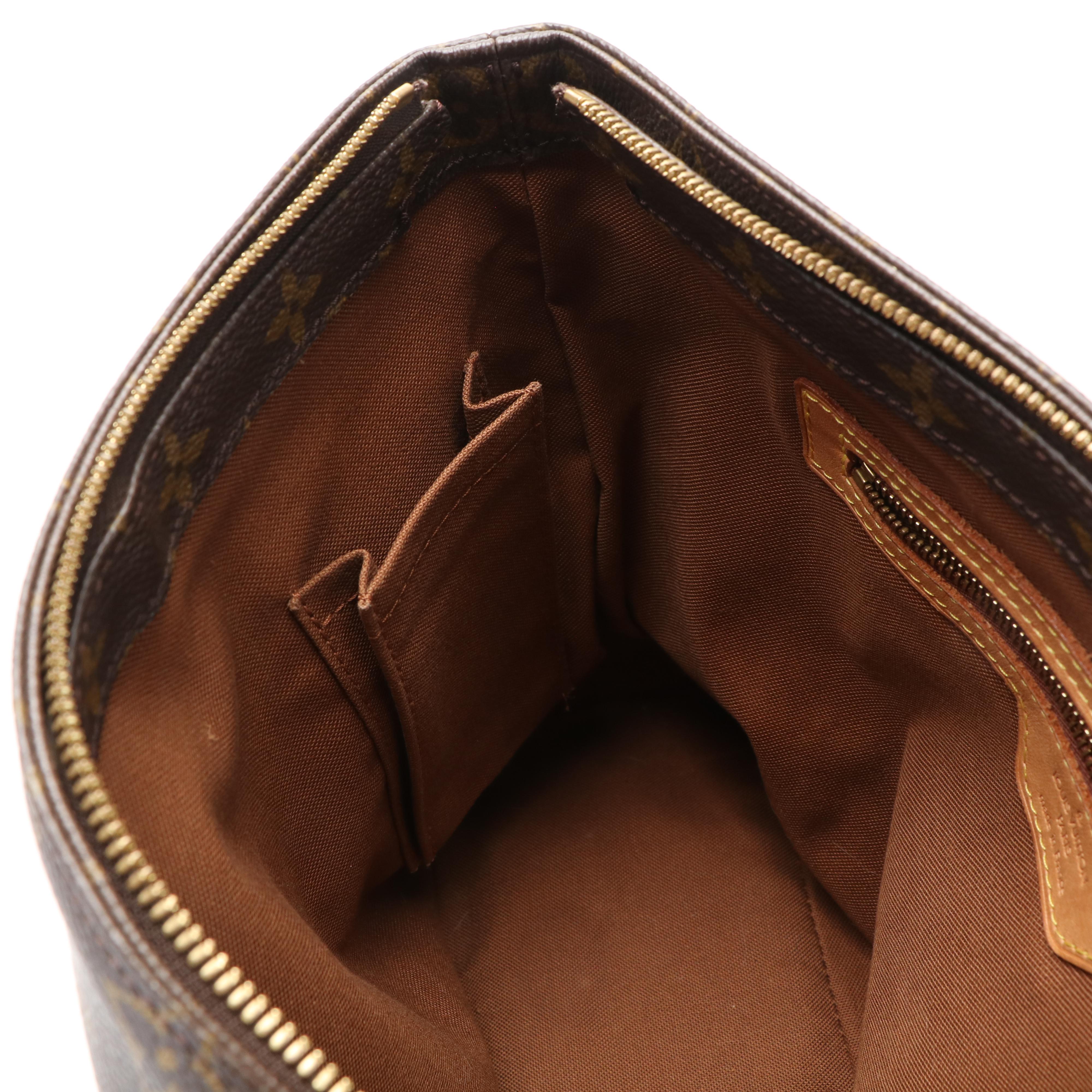 Louis Vuitton Cabas Piano Shoulder Bag in Monogram Canvas and Vachetta Leather