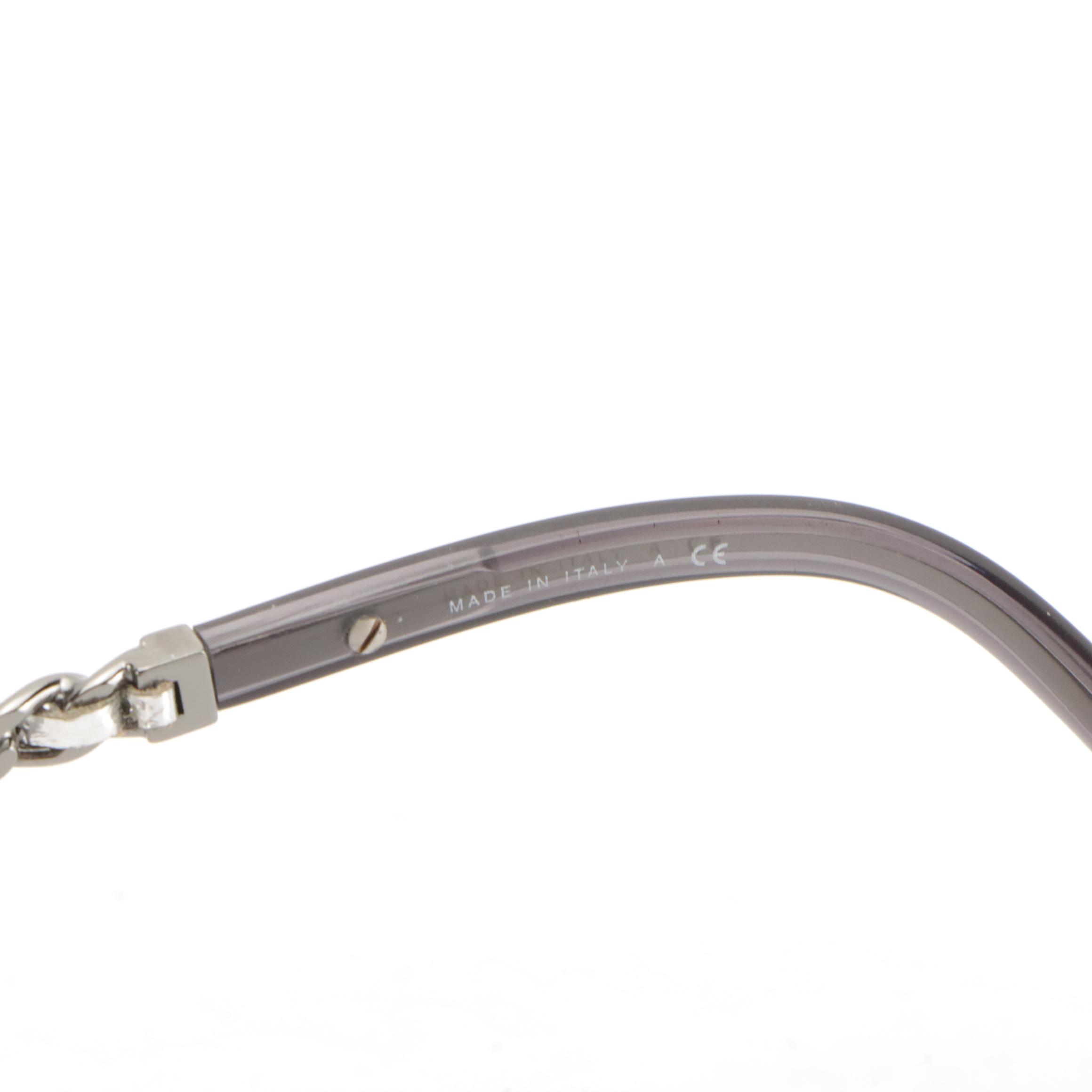 Chanel 4219-Q c.108/T7 Metal Polarized Pilot Winter Sunglasses in Case and Box