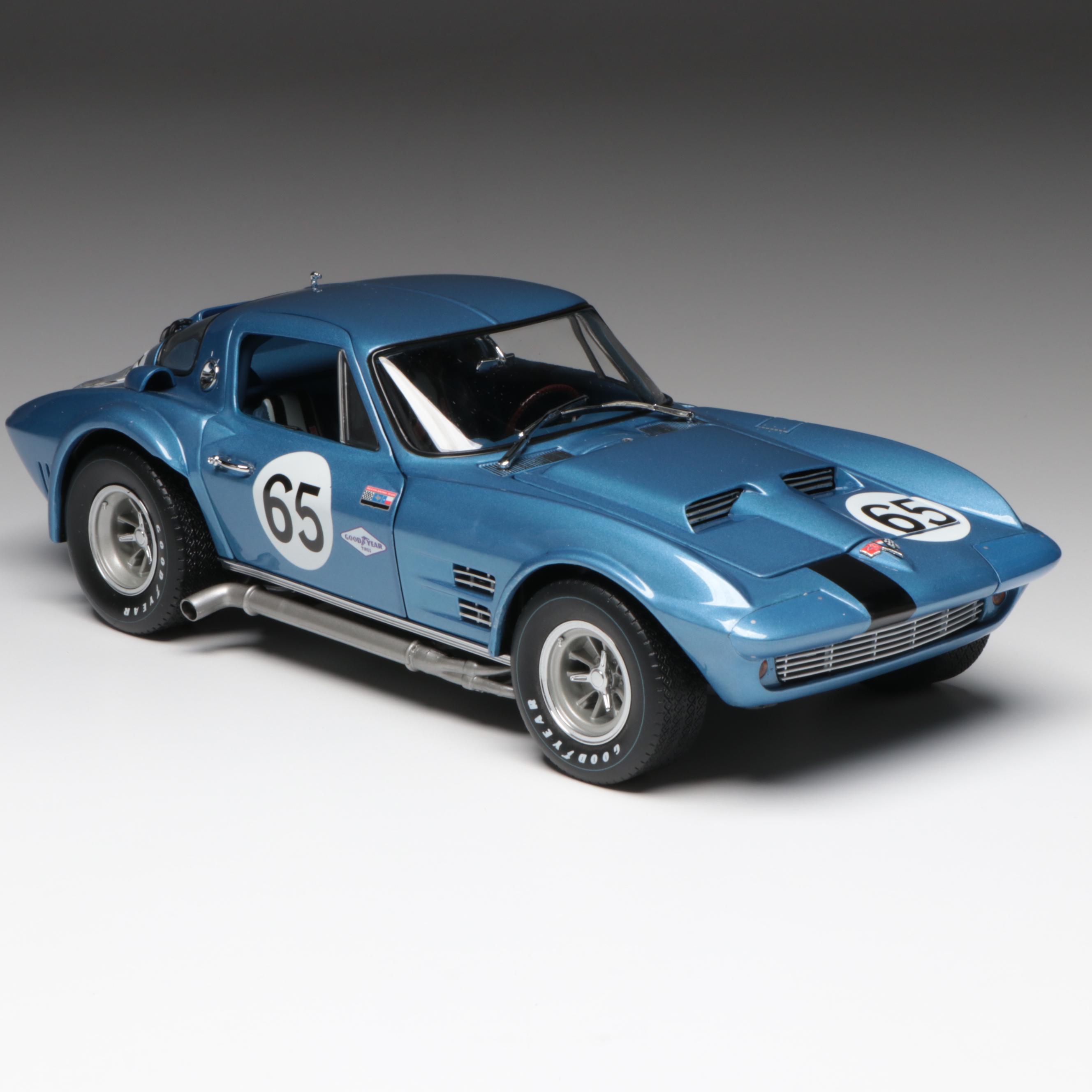 Exoto "1963 Corvette Grand Sport Coupe" Nassau Speedweek Diecast Model Car