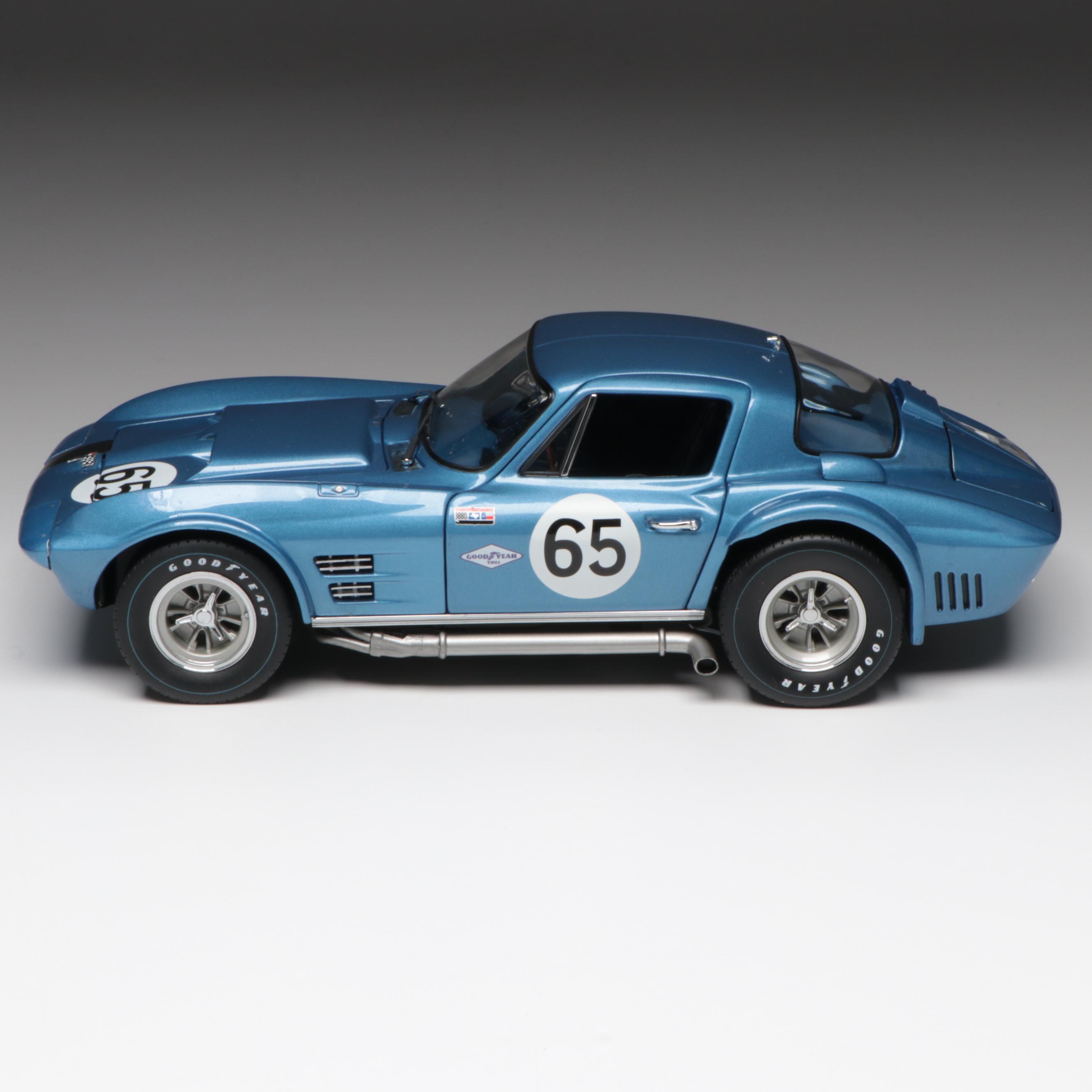 Exoto "1963 Corvette Grand Sport Coupe" Nassau Speedweek Diecast Model Car