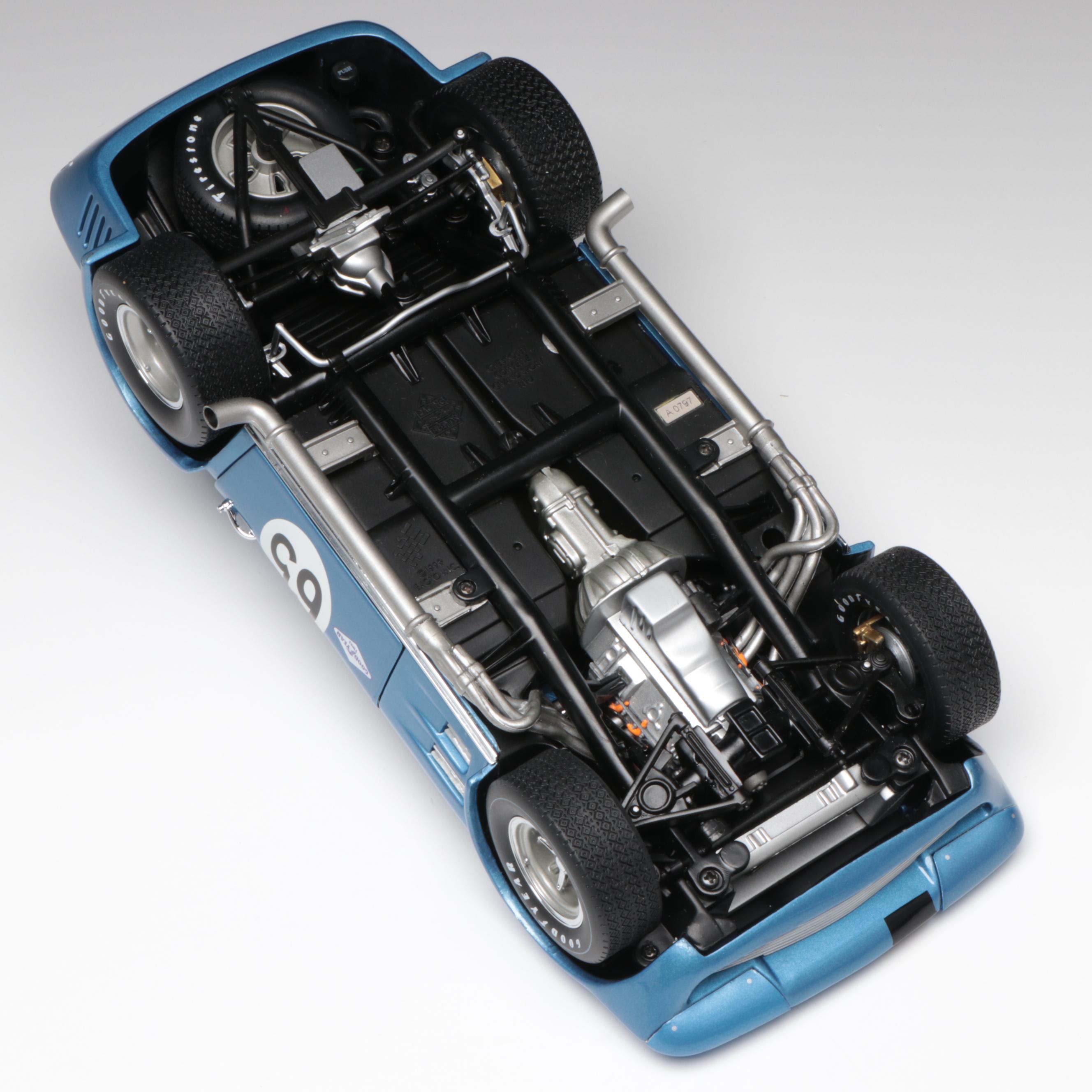 Exoto "1963 Corvette Grand Sport Coupe" Nassau Speedweek Diecast Model Car