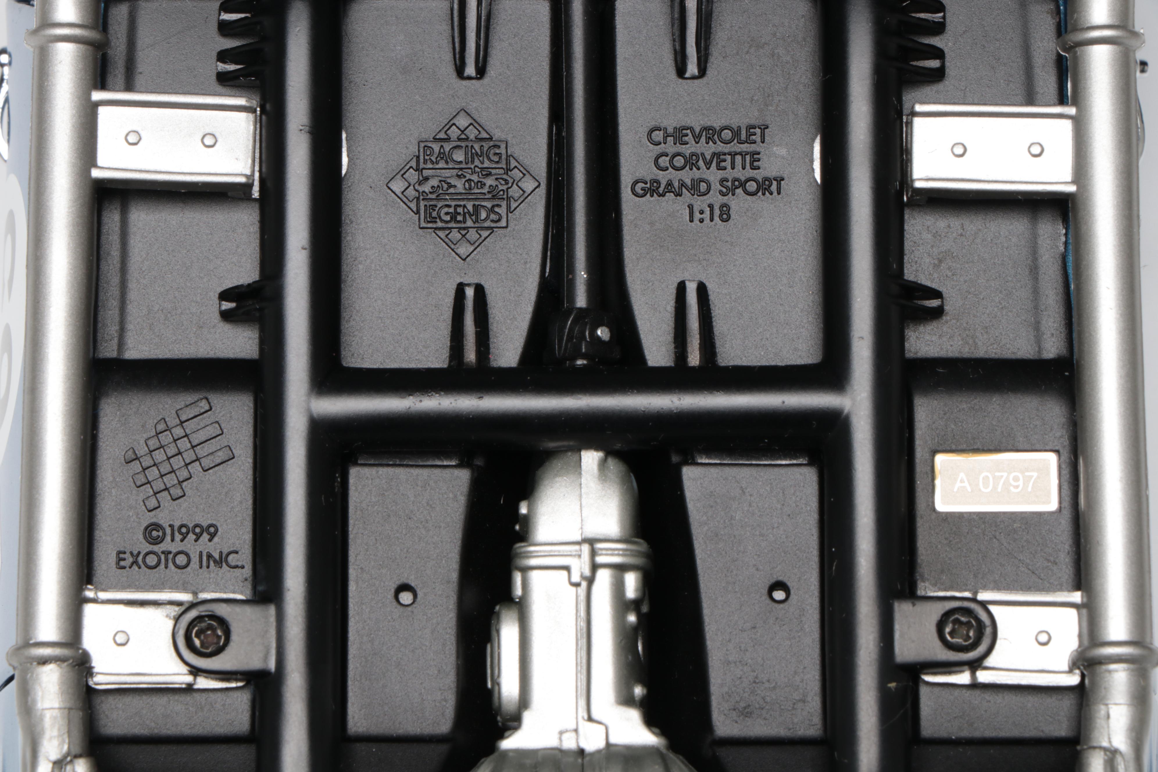 Exoto "1963 Corvette Grand Sport Coupe" Nassau Speedweek Diecast Model Car