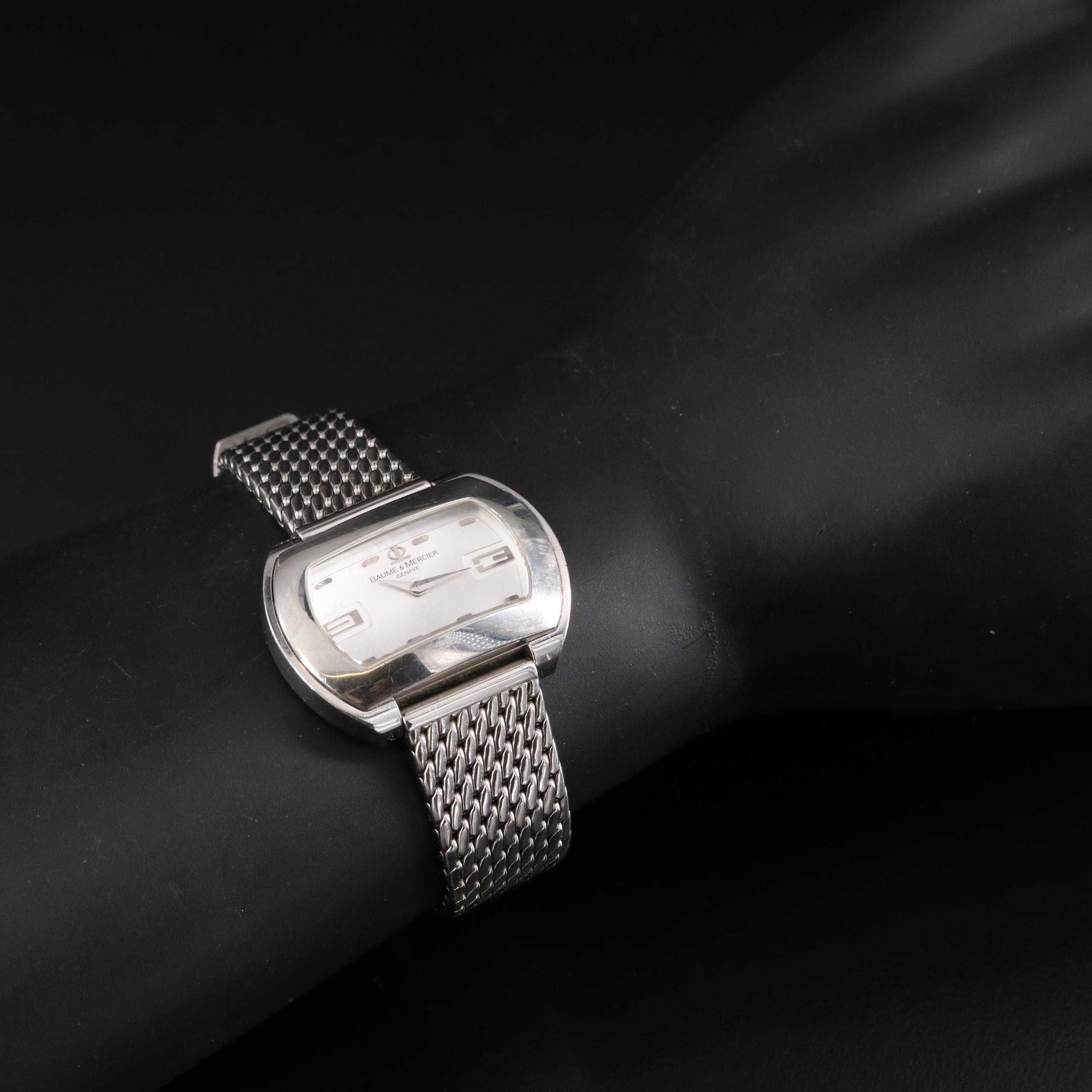 Baume & Mercier Hampton City Stainless Steel Quartz Watch