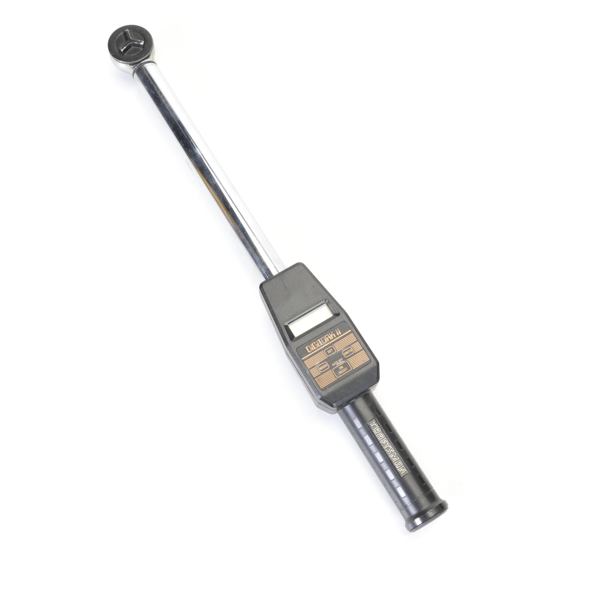 Craftsman "Digitork II" Digital Torque Wrench with Case