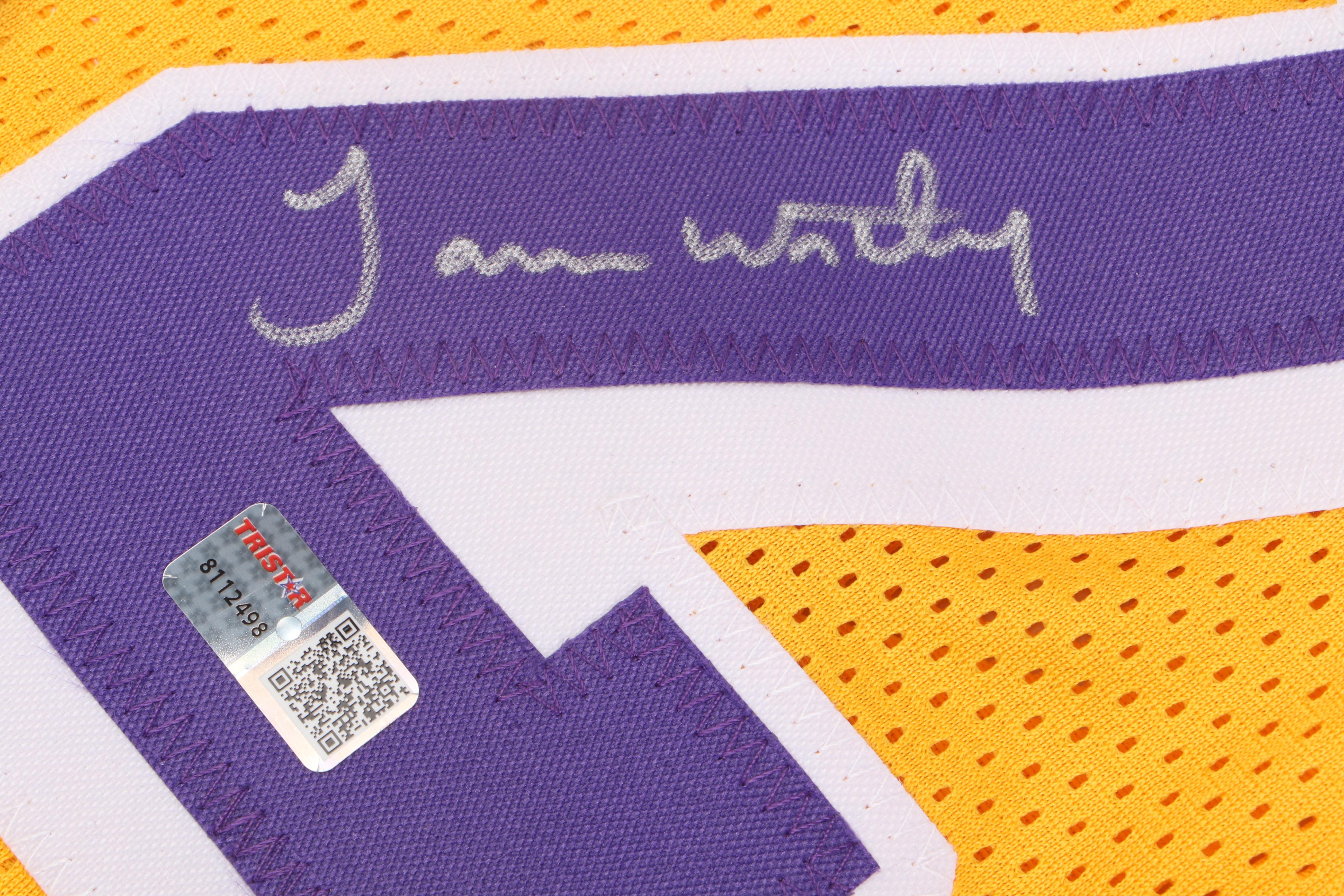 James Worthy Signed Lakers Jersey and Kevin McHale Signed Basketball, Tristar
