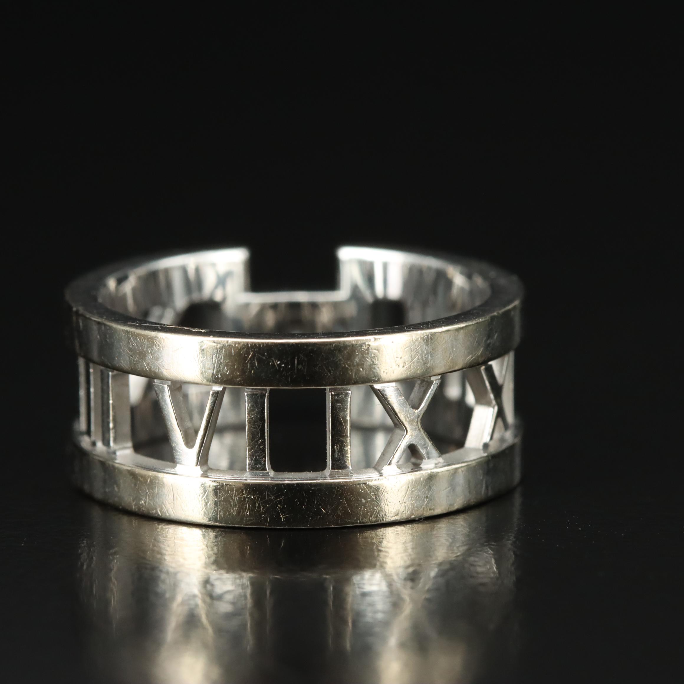 Tiffany & Co. Atlas 18K Diamond Ring