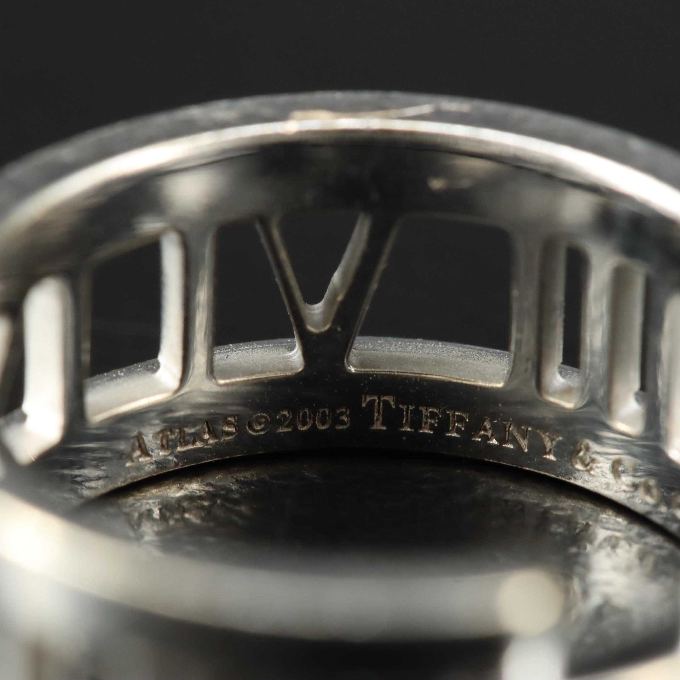Tiffany & Co. Atlas 18K Diamond Ring