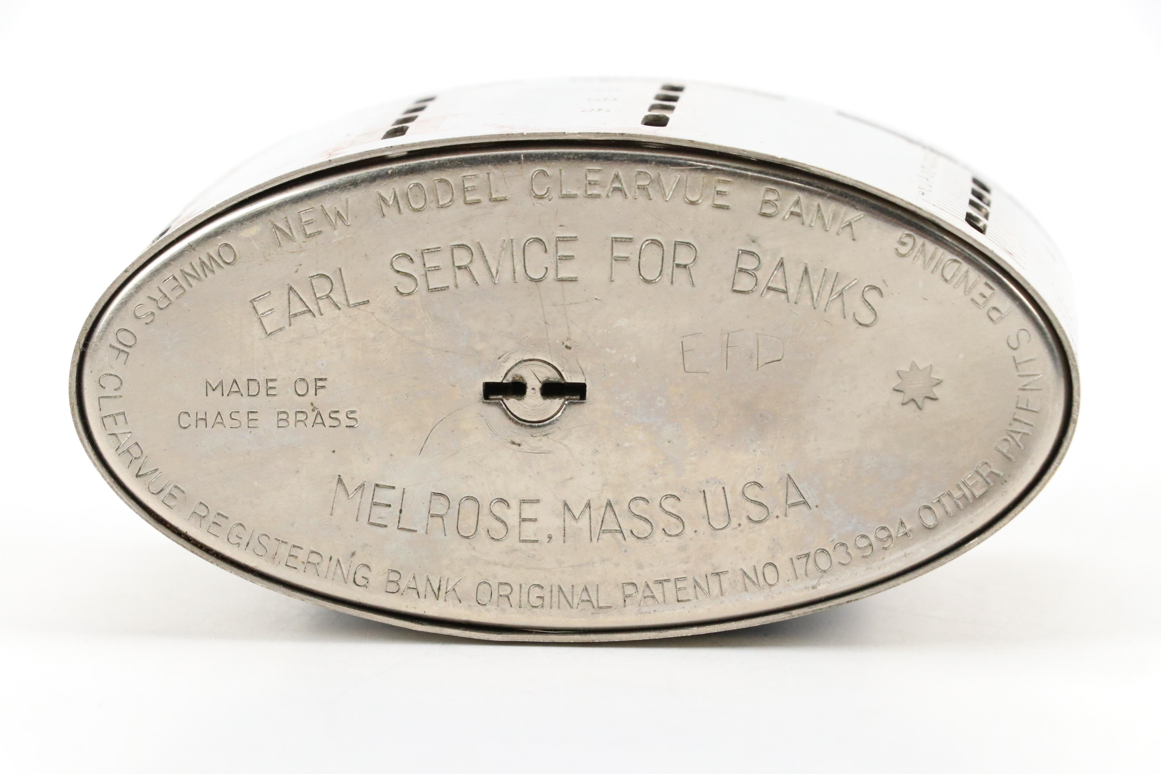 Empire  City Savings Clearvue Money Bank With Union Square Savings Coin Bank