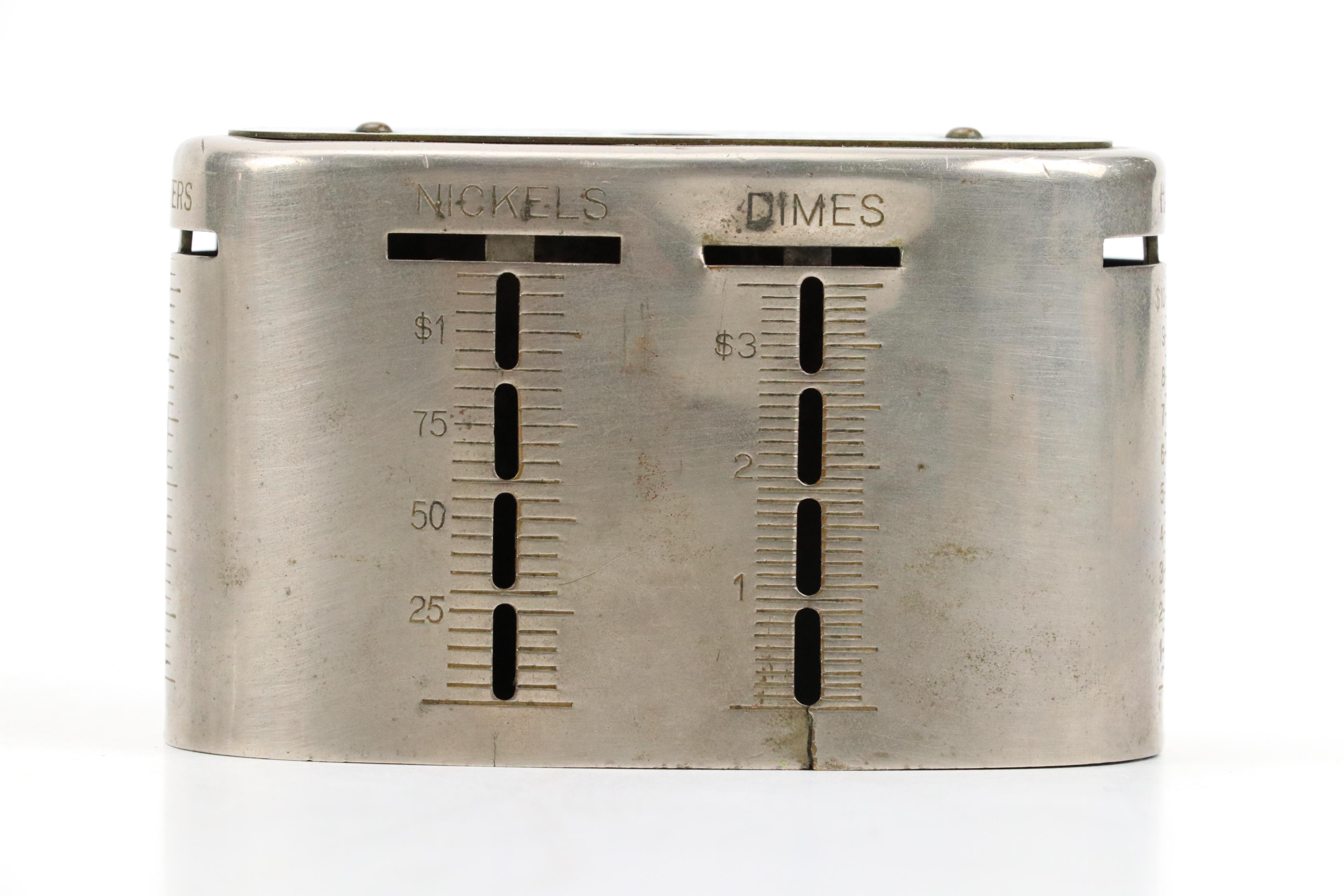 Empire  City Savings Clearvue Money Bank With Union Square Savings Coin Bank