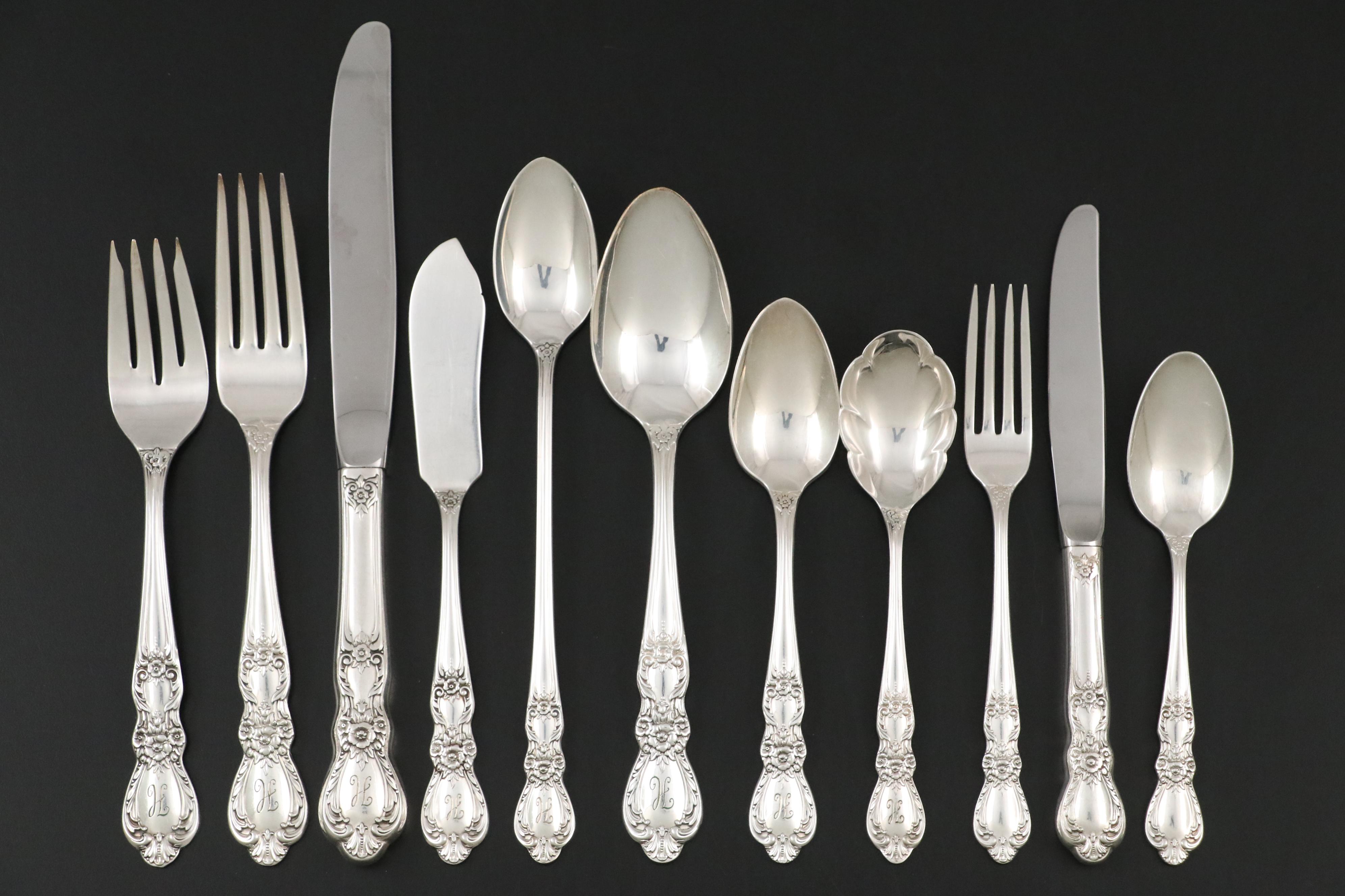International Silver Co. "Heritage" Silver Plate Flatware, 1953-1973