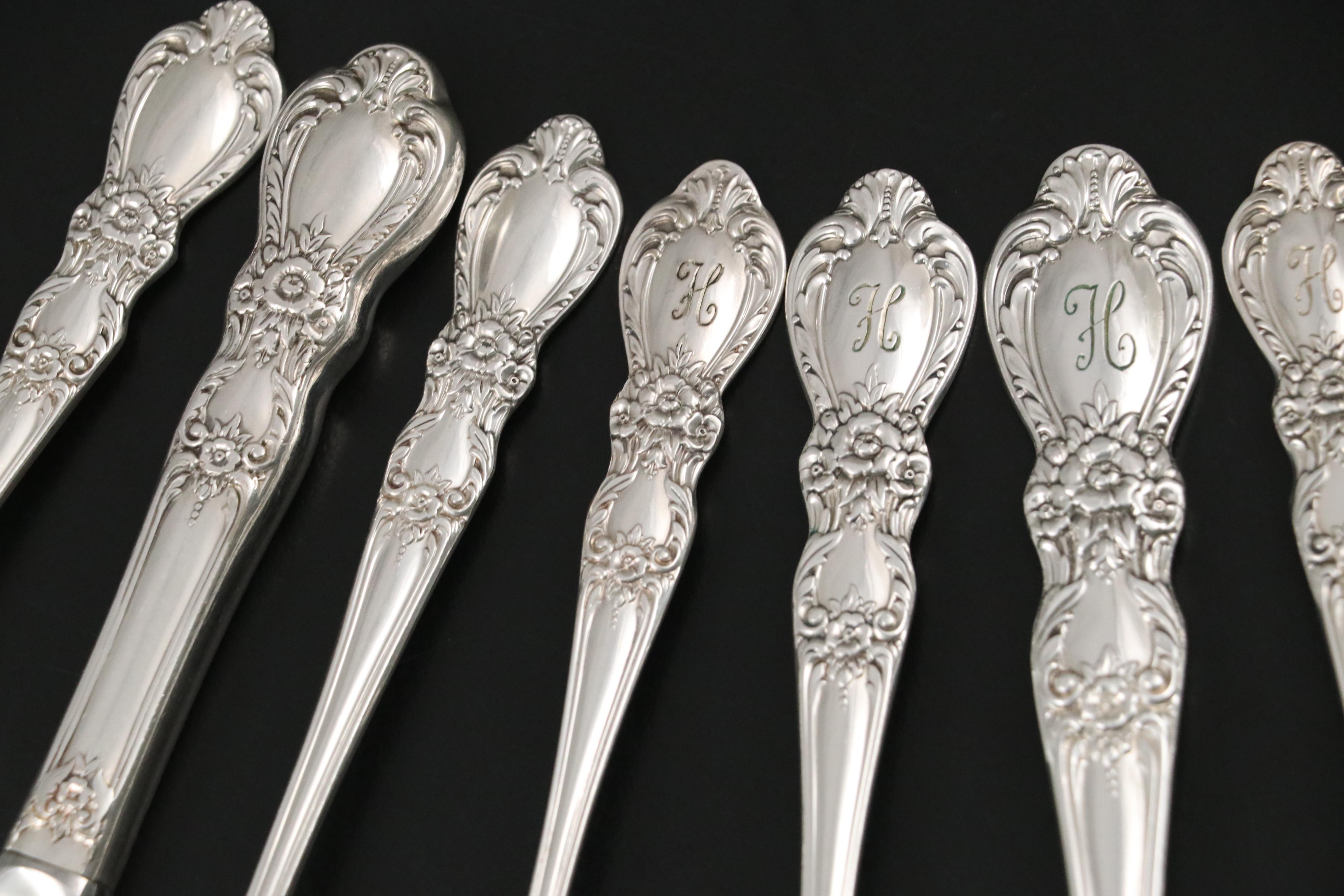 International Silver Co. "Heritage" Silver Plate Flatware, 1953-1973