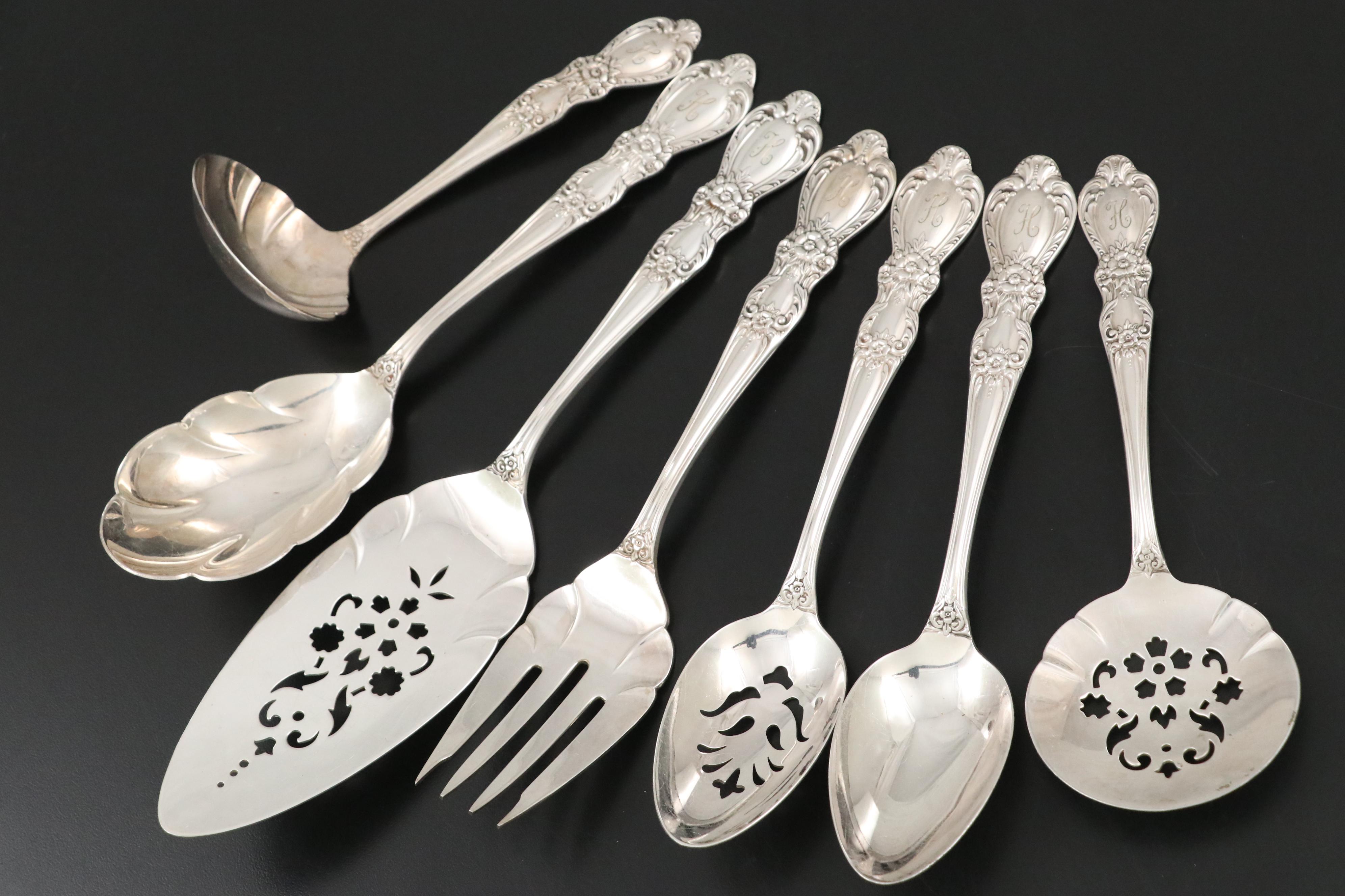 International Silver Co. "Heritage" Silver Plate Flatware, 1953-1973