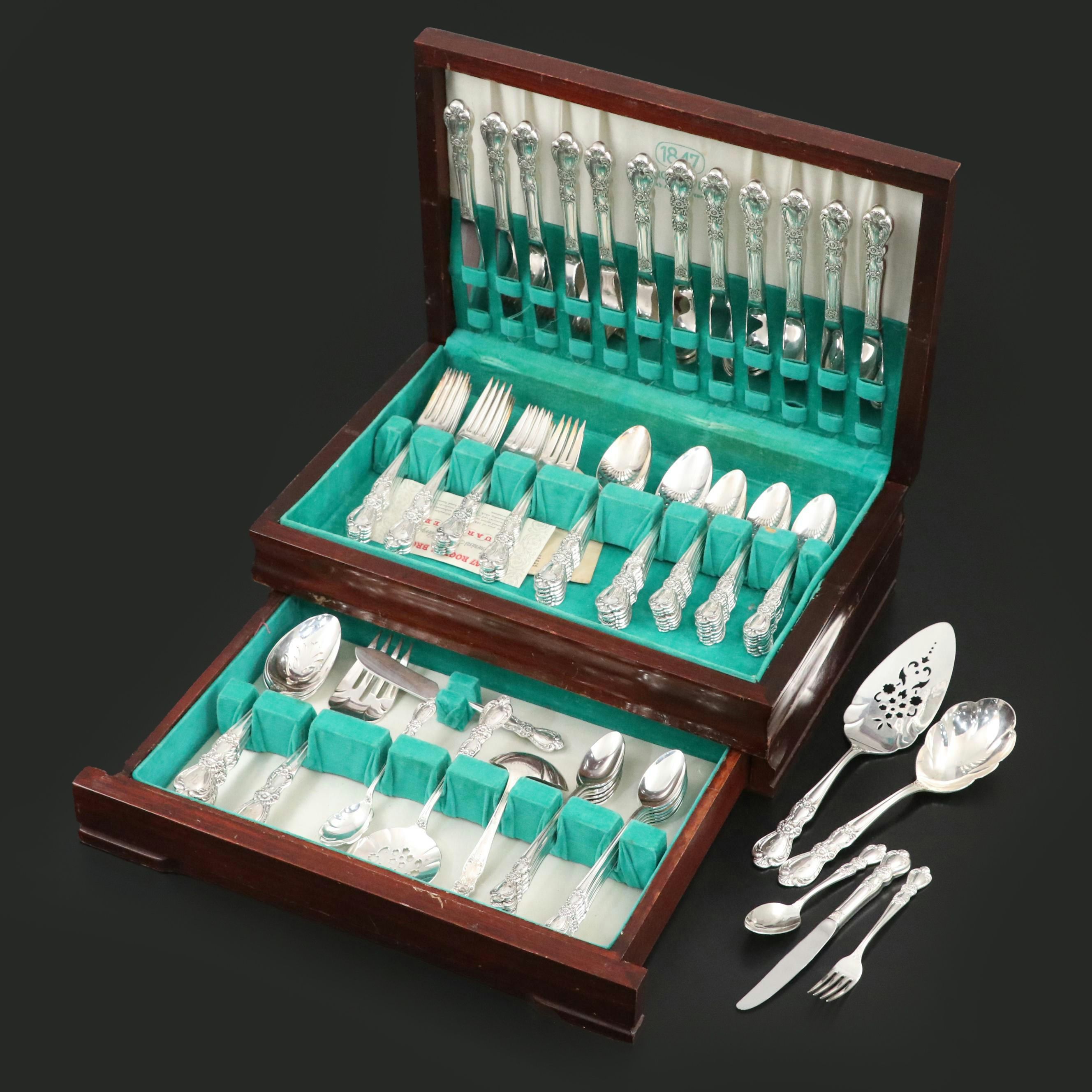 International Silver Co. "Heritage" Silver Plate Flatware, 1953-1973
