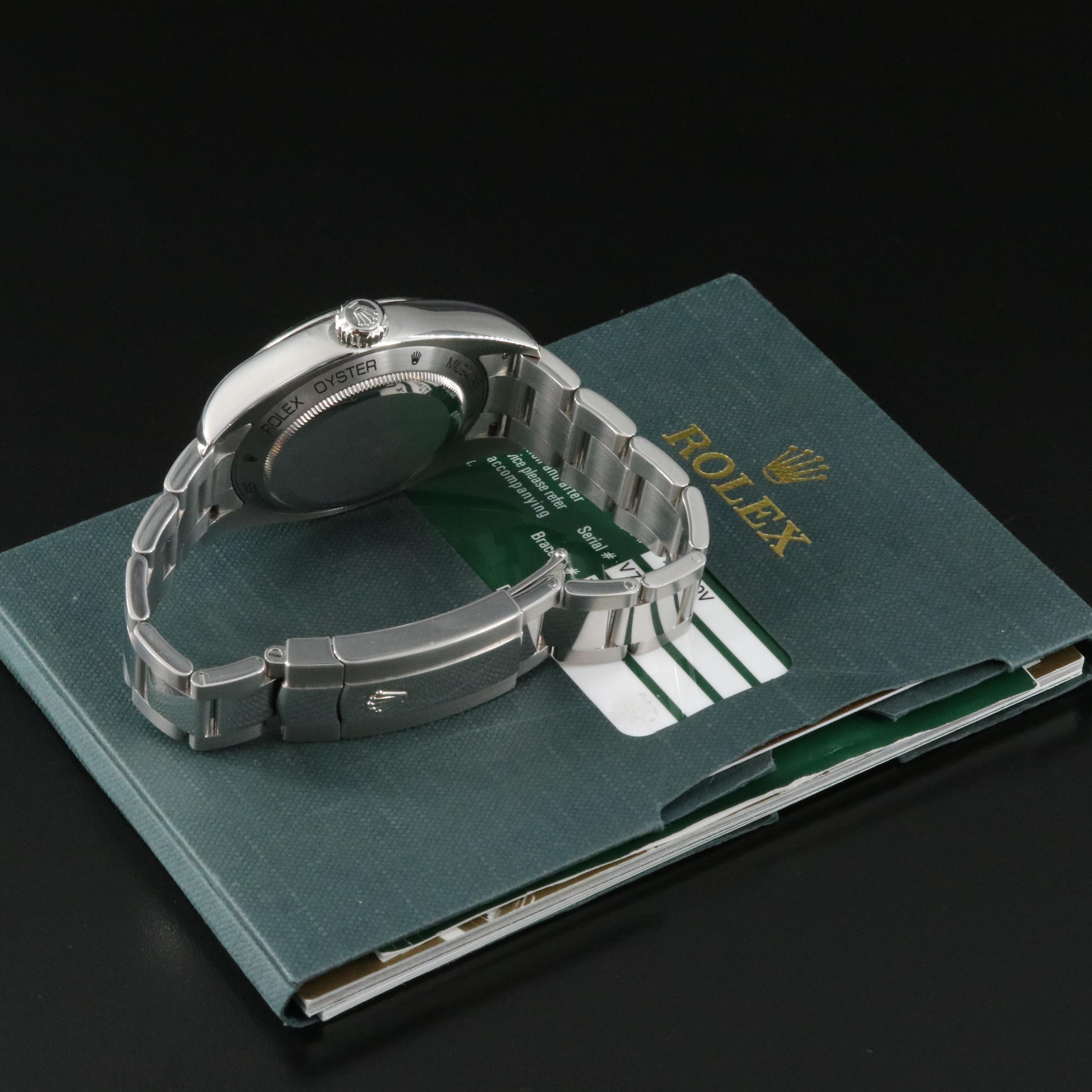 2008-2009 Rolex Oyster Perpetual Milgauss Orange and Black Dial Watch