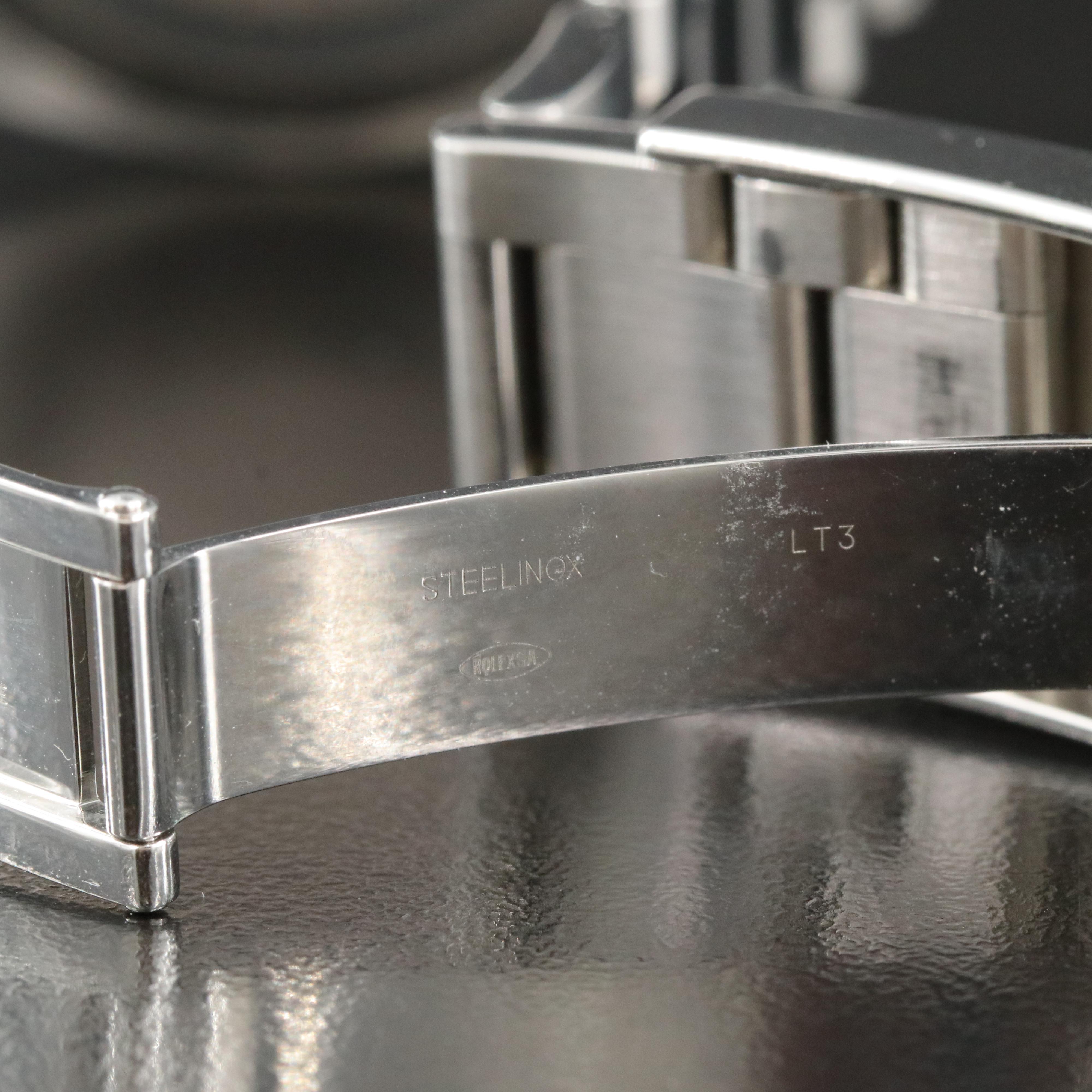 2008-2009 Rolex Oyster Perpetual Milgauss Orange and Black Dial Watch