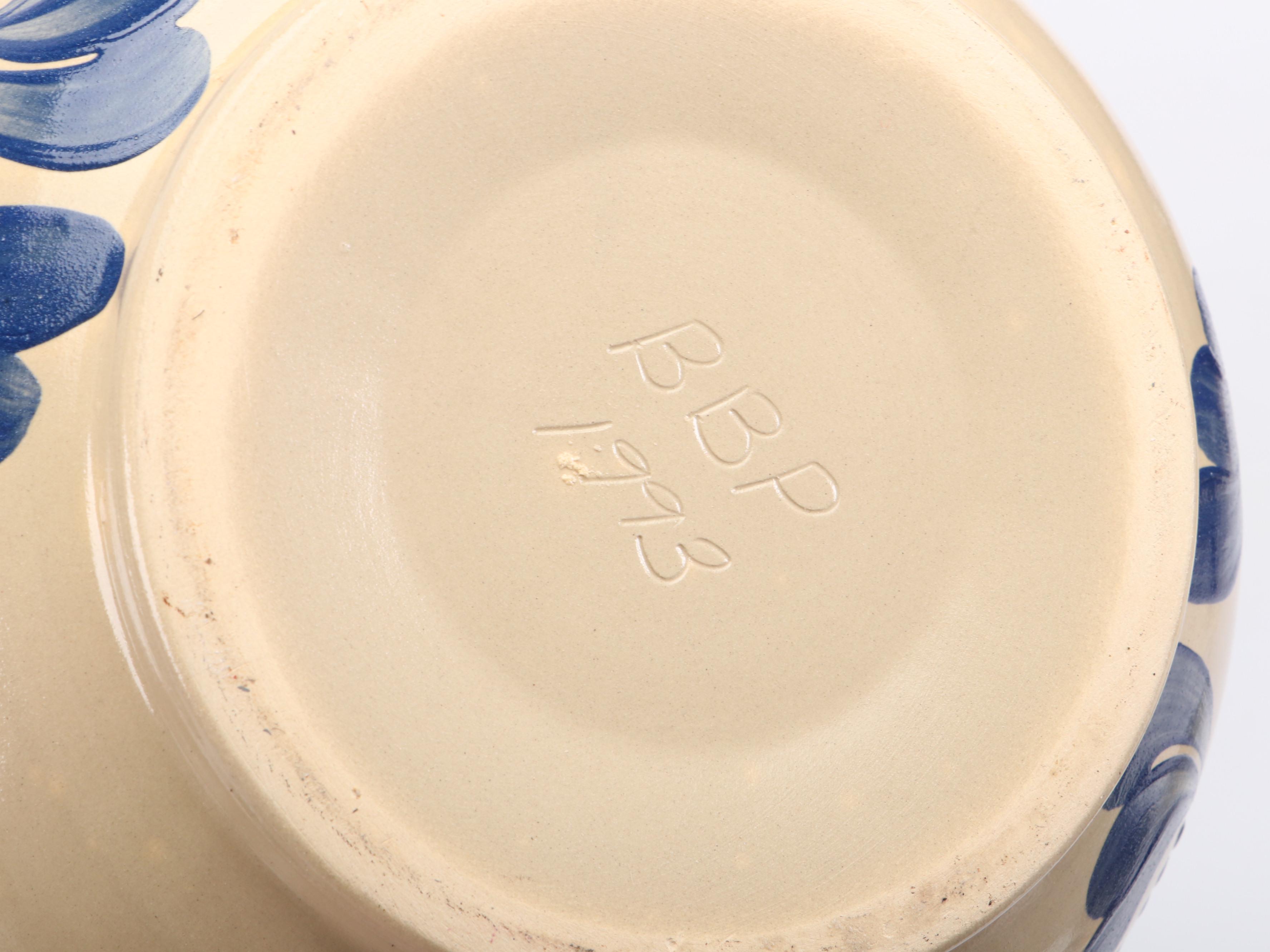 McCoy Pottery Pitcher with Beaumont Brothers Plates and Other Dishes