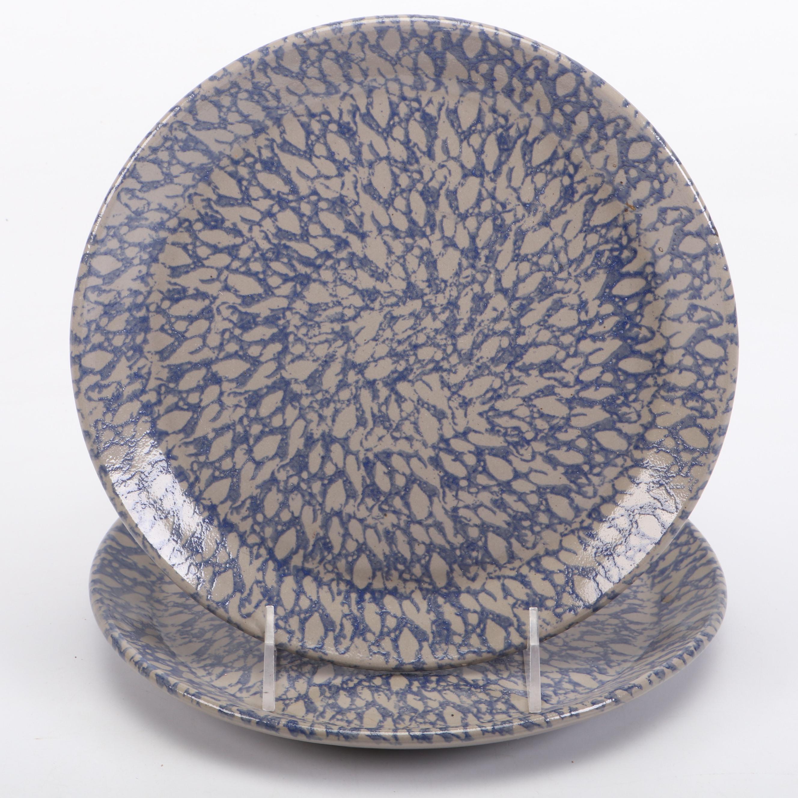 McCoy Pottery Pitcher with Beaumont Brothers Plates and Other Dishes