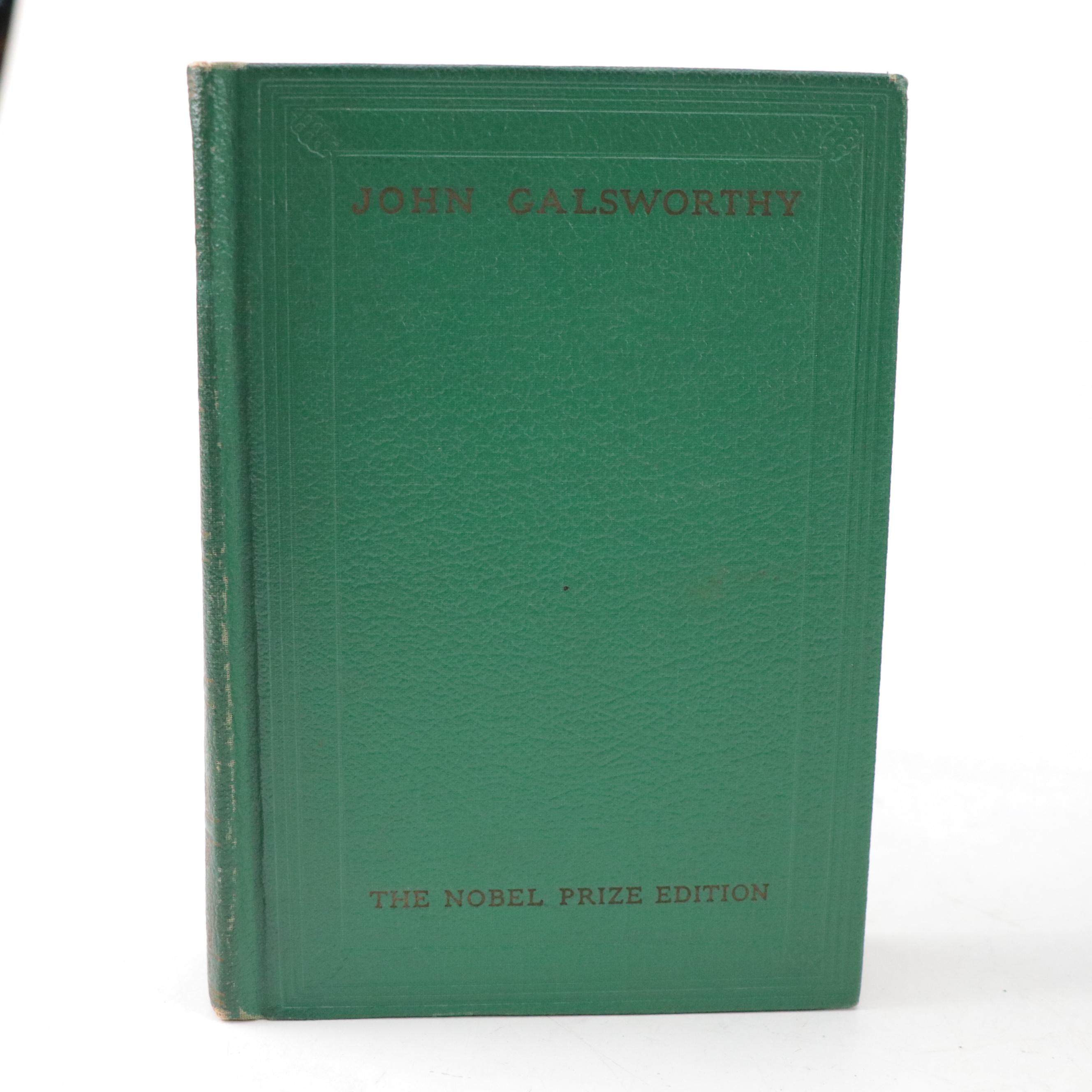 Nobel Prize Edition "The Works of John Galsworthy" Seven-Volume Set, 1934