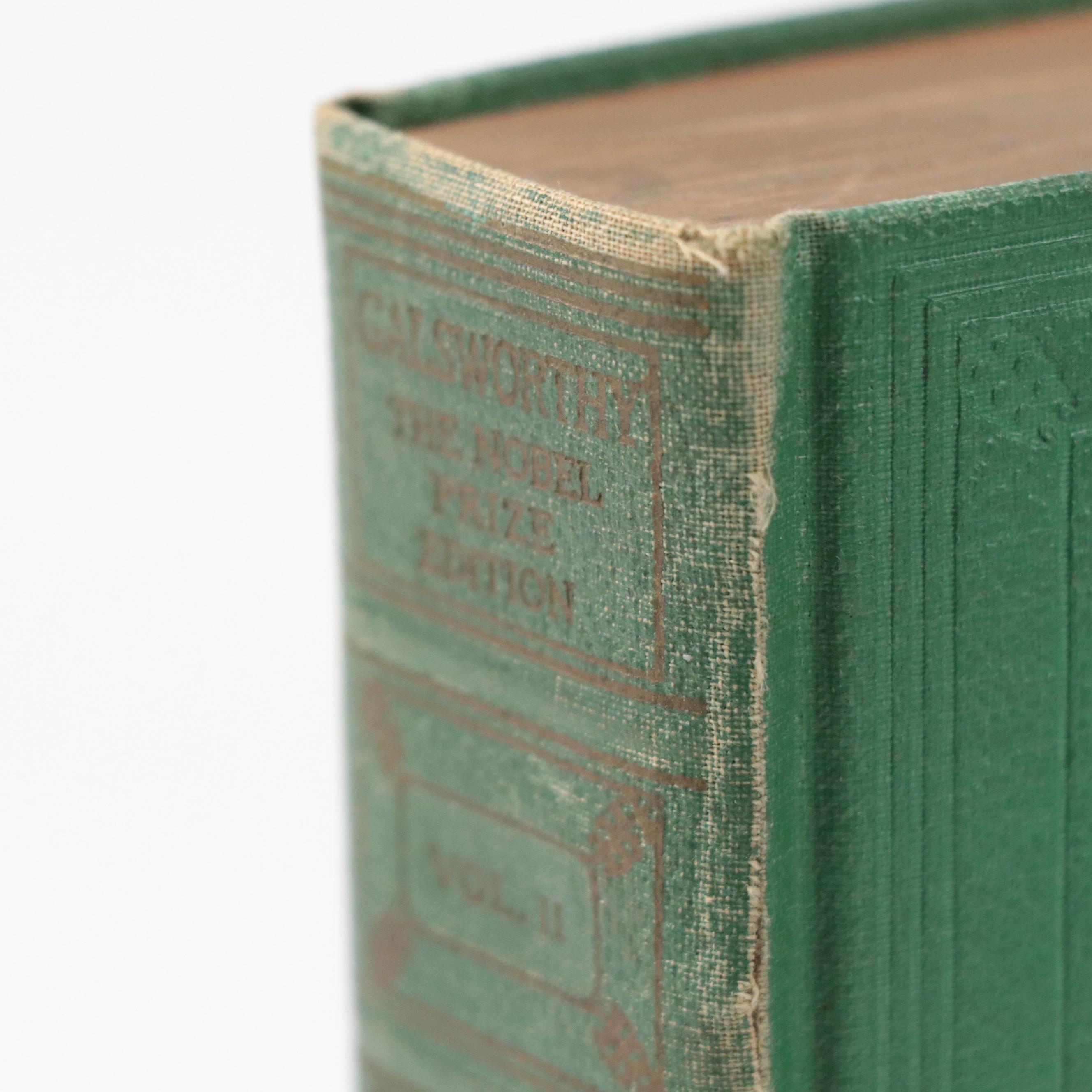 Nobel Prize Edition "The Works of John Galsworthy" Seven-Volume Set, 1934