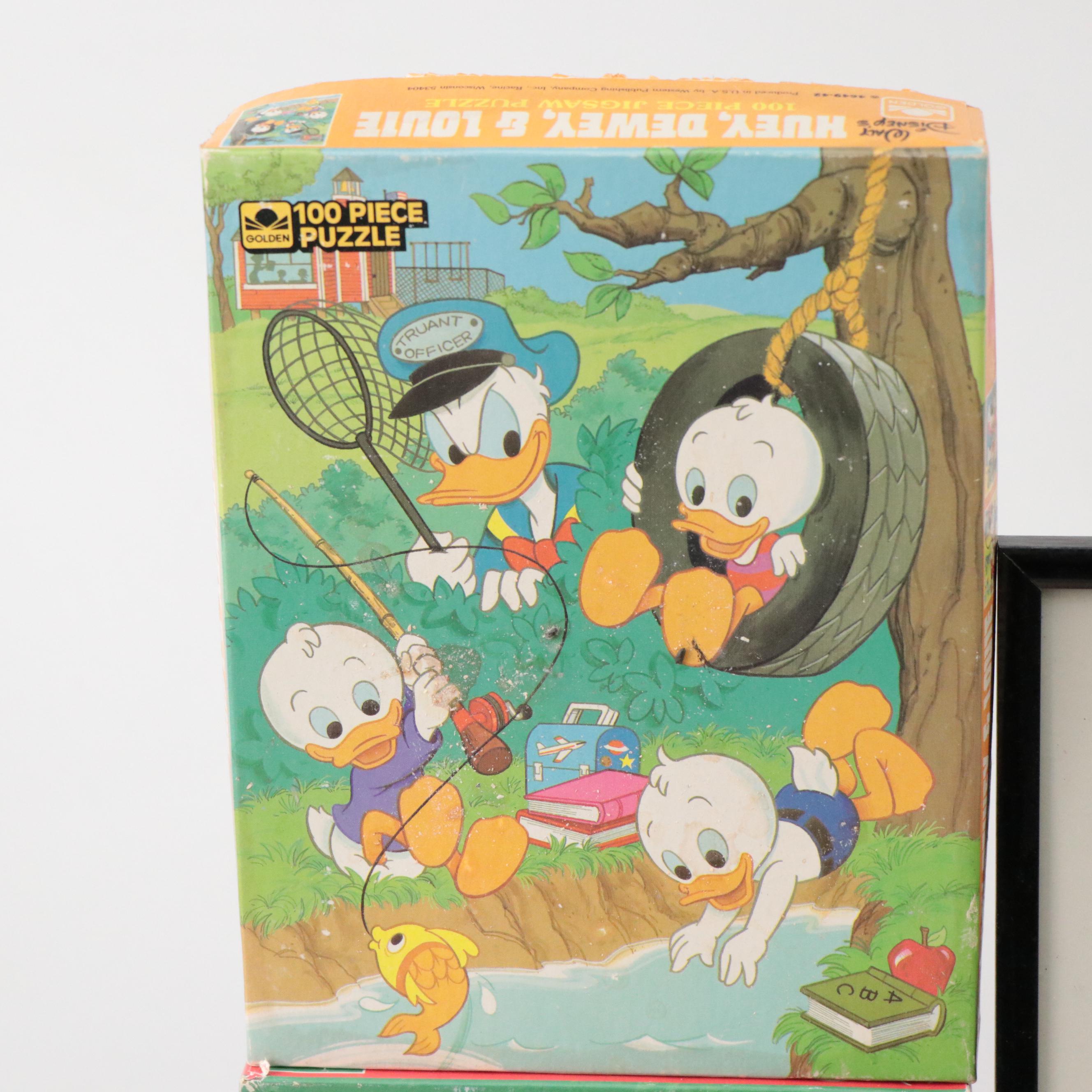 Golden Books "Huey, Dewey & Louie" 100-Piece Puzzle with More Disney Toys