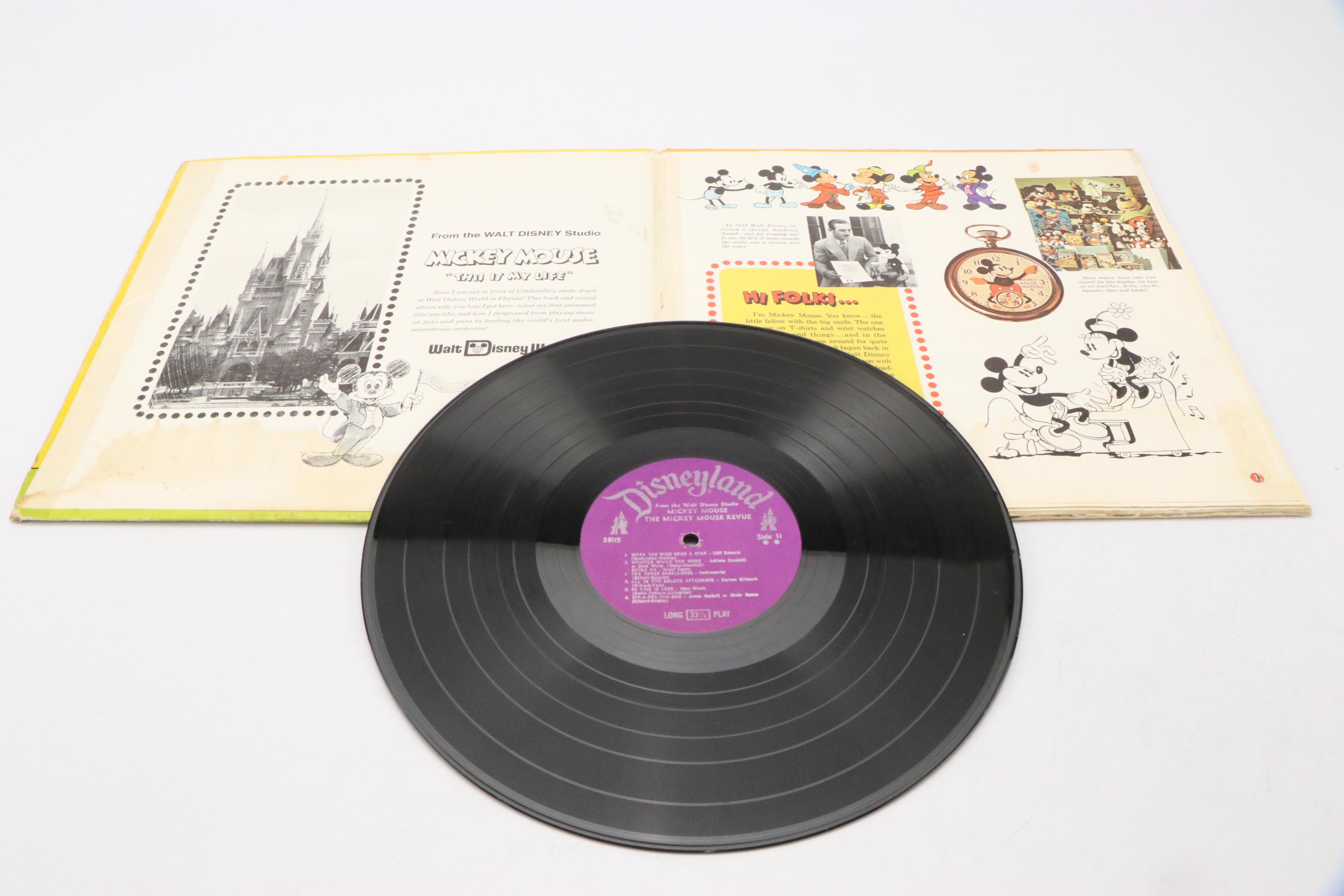 Knickerbocker "Mickey Mouse Club Minnie" Plush Toy with More Mickey Mouse Toys